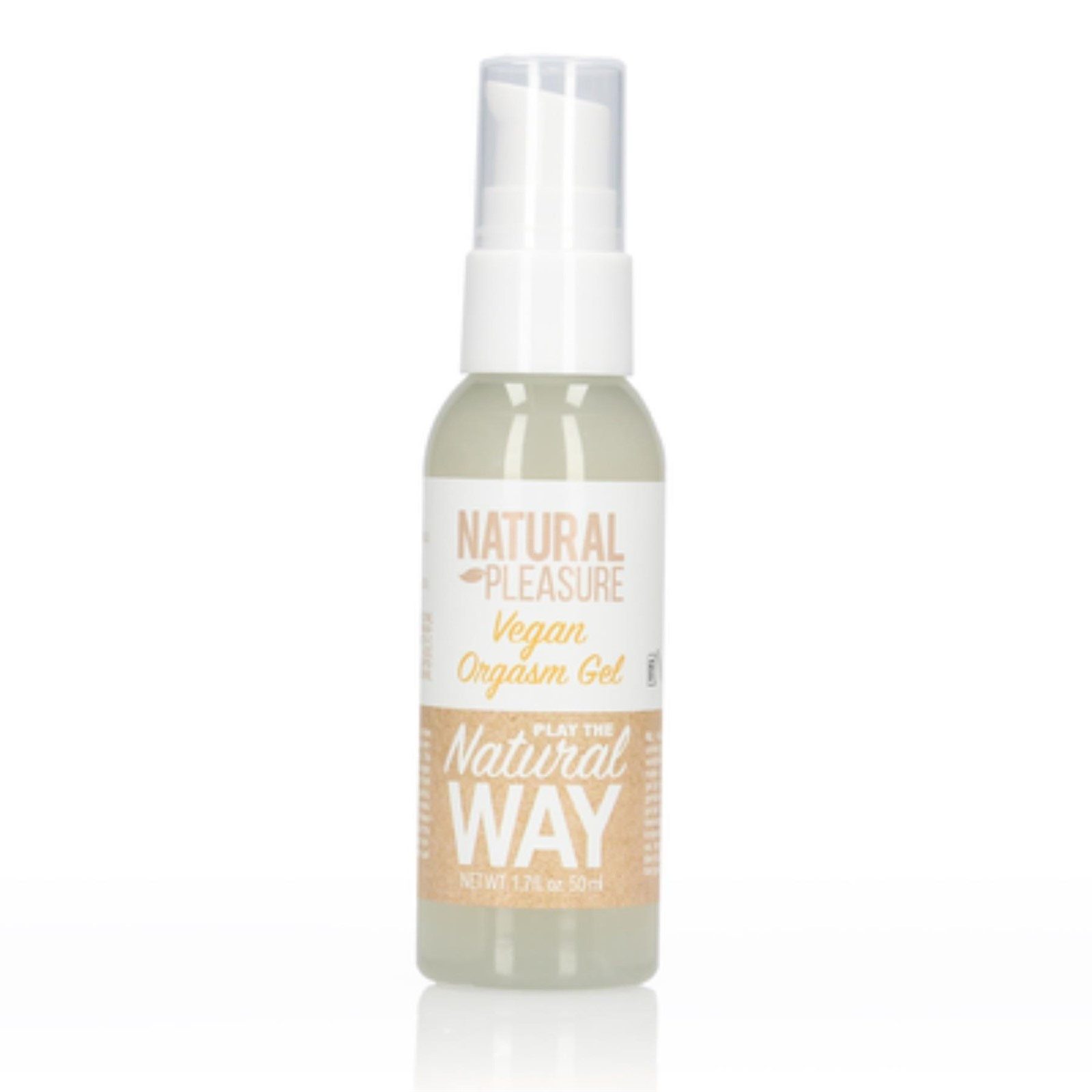 NATURAL PLEASURE Stimulationsgel Natural Pleasure by Shots - 50 ml - Vegan Orgasm Gel - 1.7 fl oz / 50 mehr