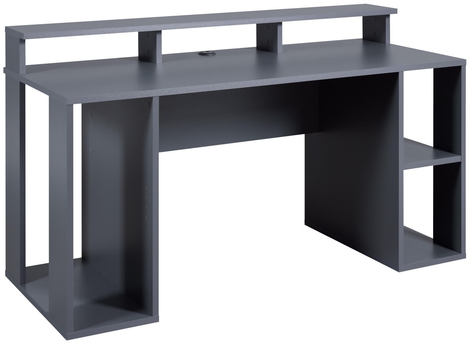 FURNARO Computertisch, Tisch, Schreibtisch, Bürotisch, Zockertisch 160 x 91 x 76,5 cm