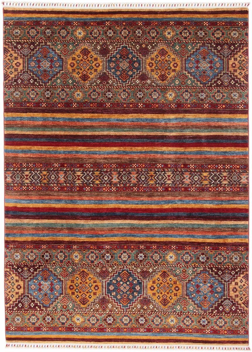 Orientteppich Arijana Shaal 171x234 Handgeknüpfter Orientteppich, Nain Trading, rechteckig, Höhe: 5 mm