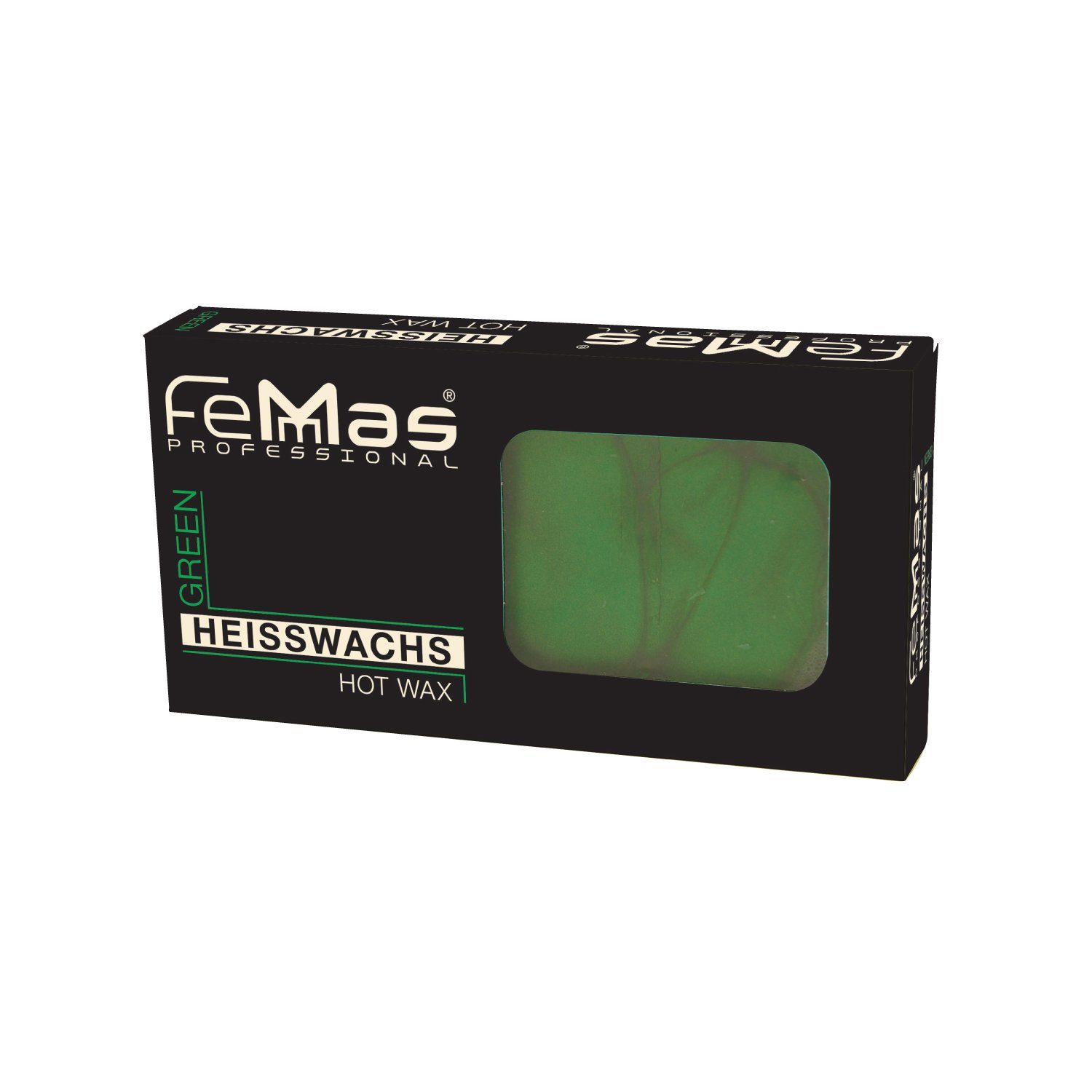 Heisswachs Enthaarungswachs Premium Femmas FemMas 500ml Green