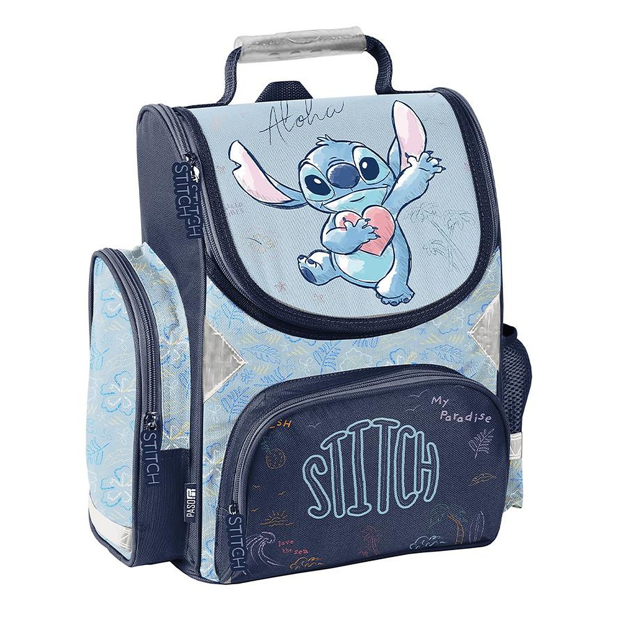 PASO Schulrucksack Mega Schulset XXL - Lilo & Stitch Disney (Schulset, 11-tlg), Schulranzen-Set Für Jungen & Mädchen Klasse 1–4 – Bild 2 von 5