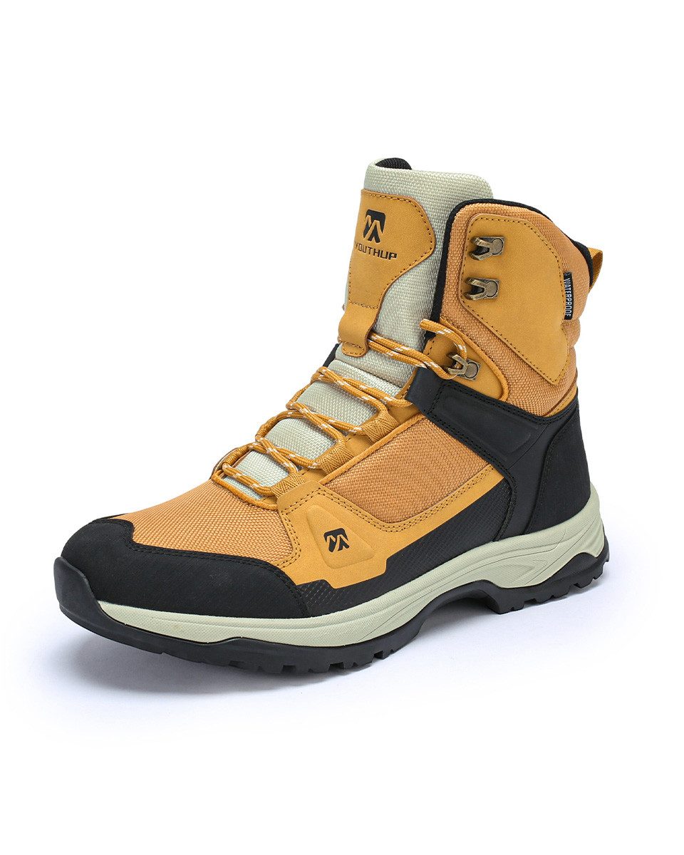 YOUTHUP Wanderschuh Herren Waderschuh Freizeitschuh HI wasserdicht, atmungsaktiv