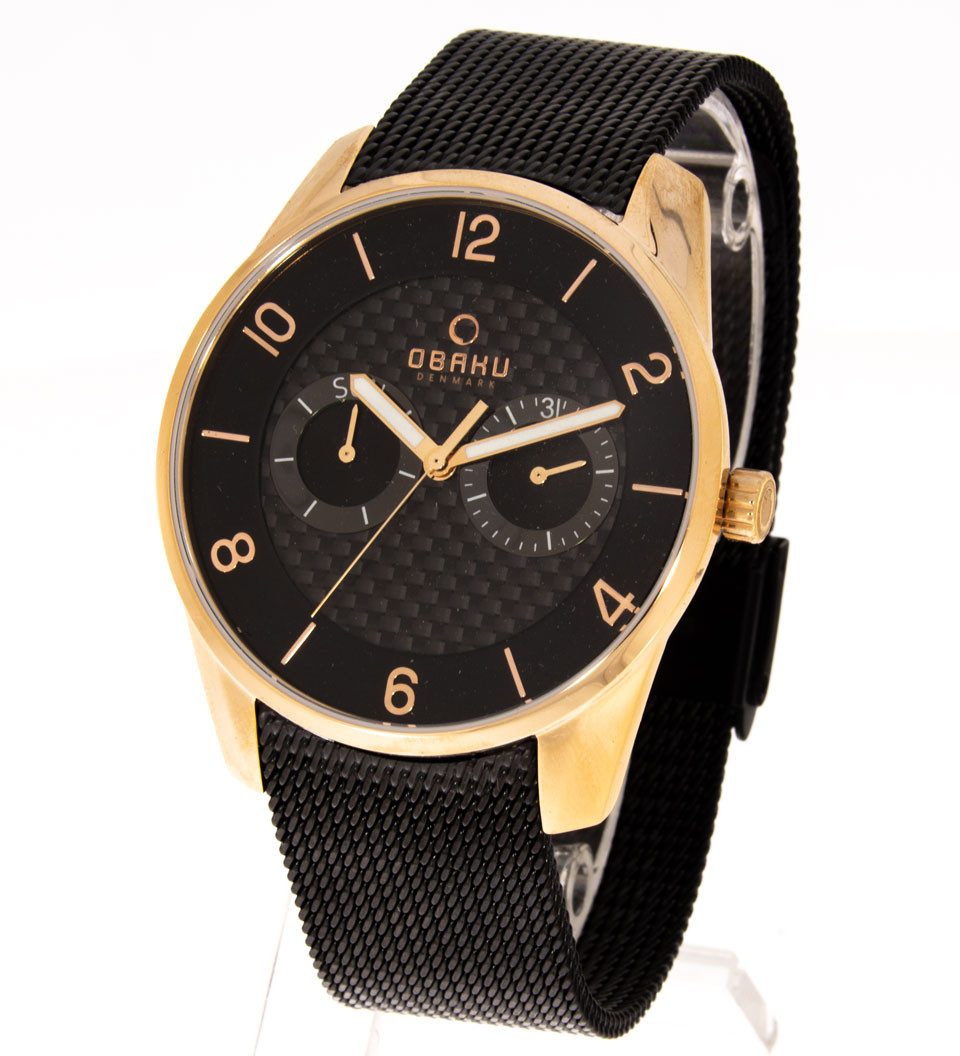 Obaku Chronograph Obaku Herrenuhr V171GMVBMB