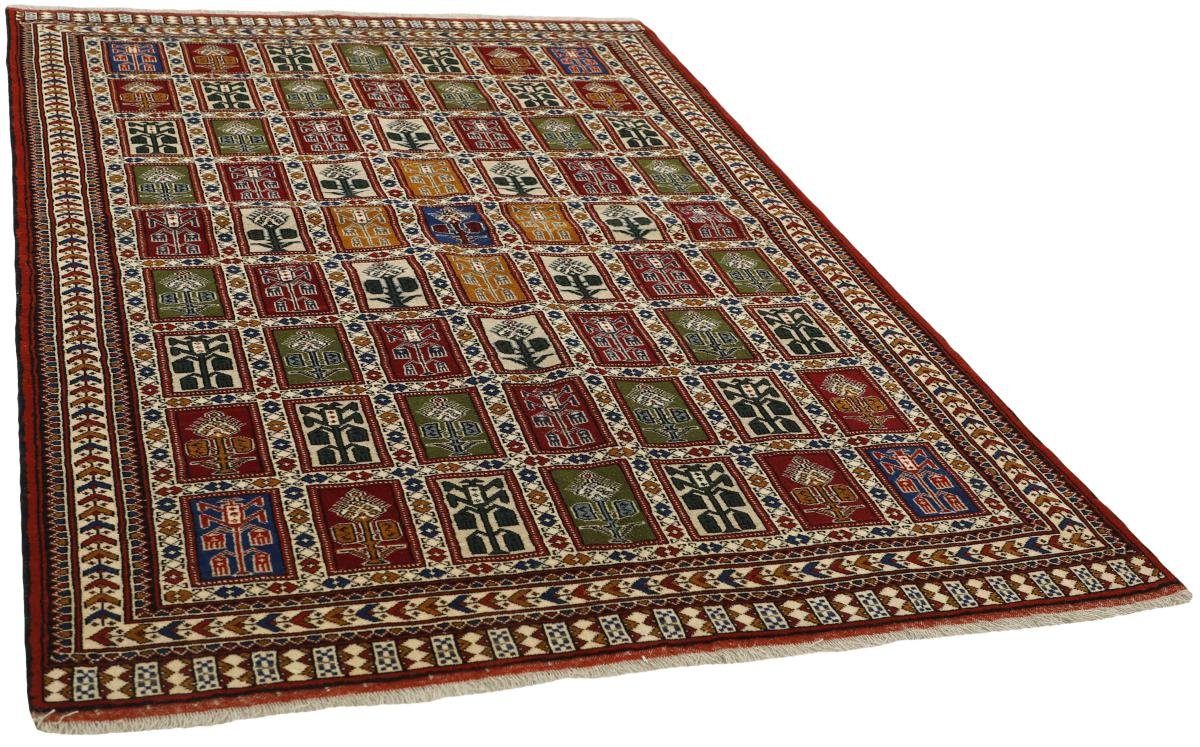 Turkaman Orientteppich Orientteppich Nain Perserteppich, rechteckig, 157x247 Höhe: 6 Handgeknüpfter / mm Trading,