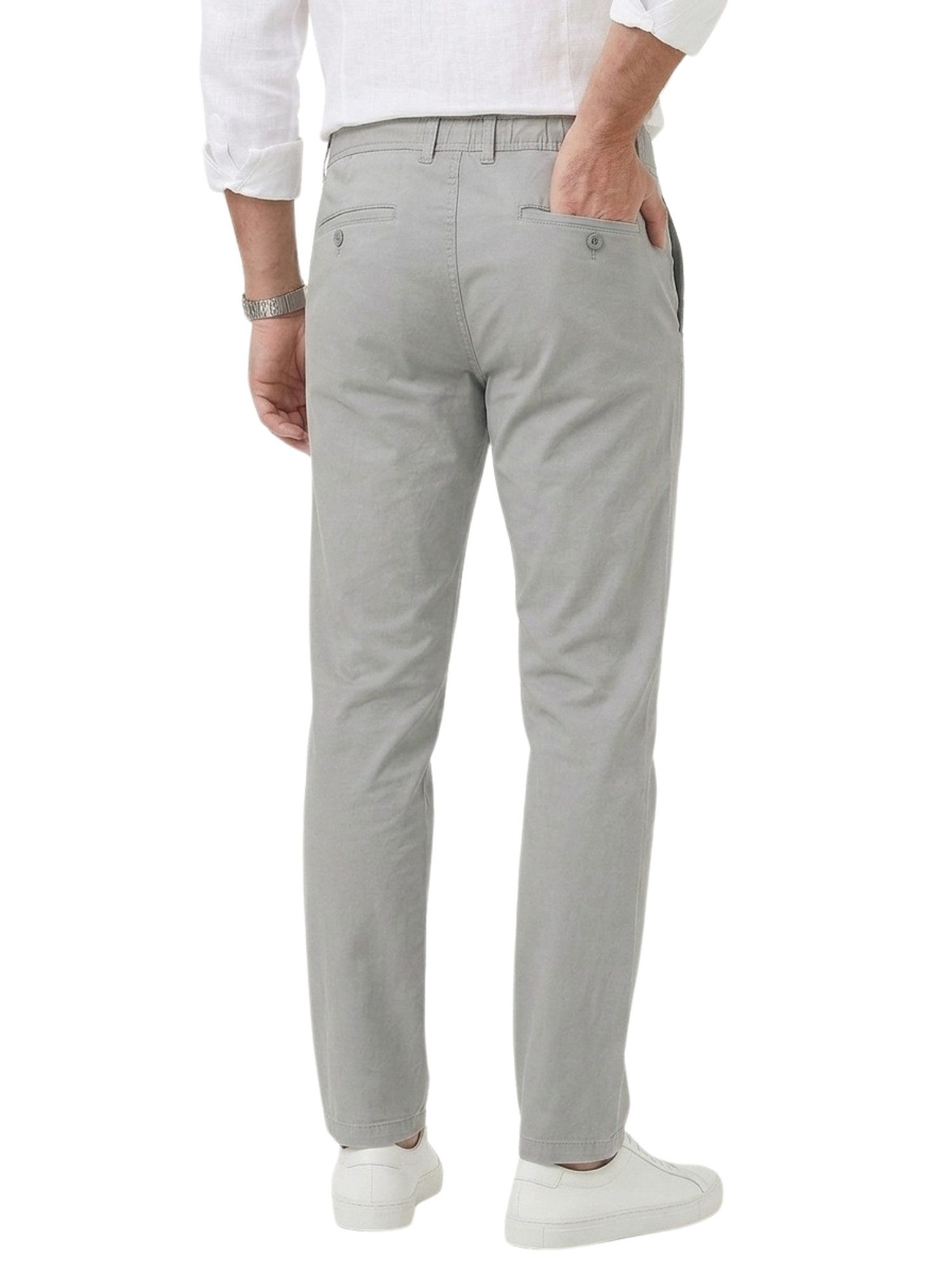 COMEOR Chinohose Urban Flex Modern Fit Baumwollhose (1 Hose) Bequeme Passform mit verstellbarem Kordelzug und praktischen Taschen