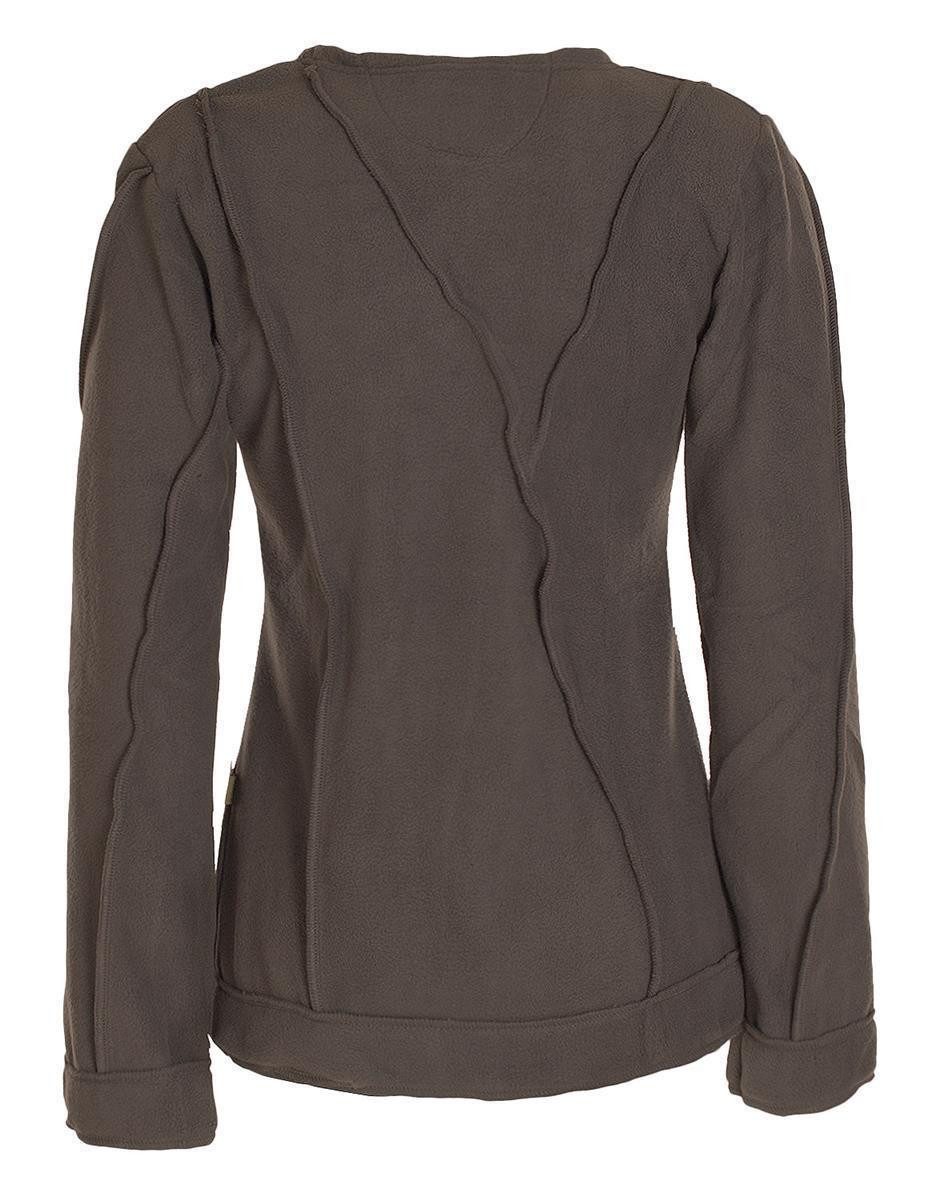 Vishes Fleecepullover Damen warmer Winterpullover Fleecepullover günstig online kaufen