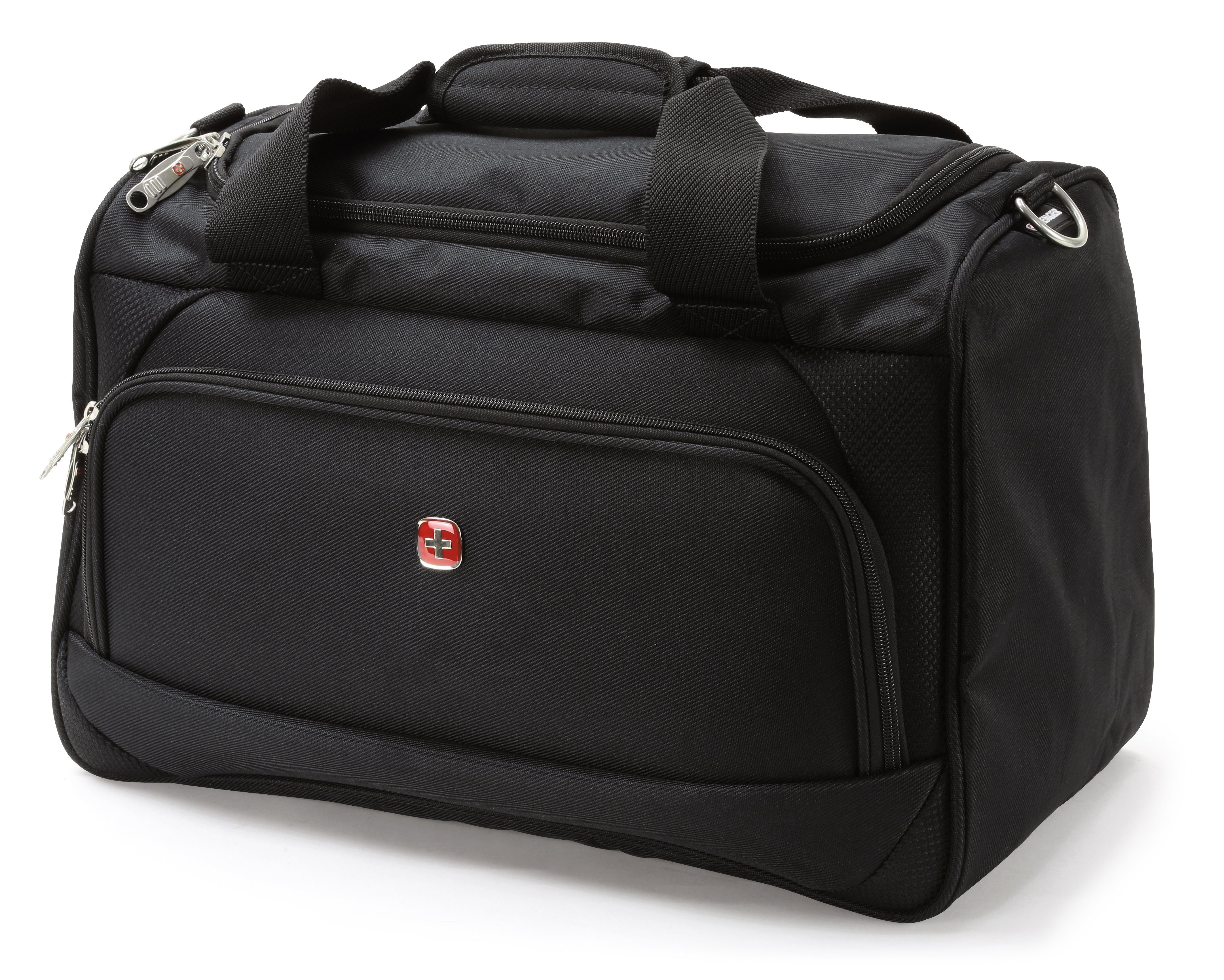 Wenger Reisetasche Luggage Duffle, 46cm x 26cm x 32cm, 40l Volumen, für  Damen und Herren, schwarz