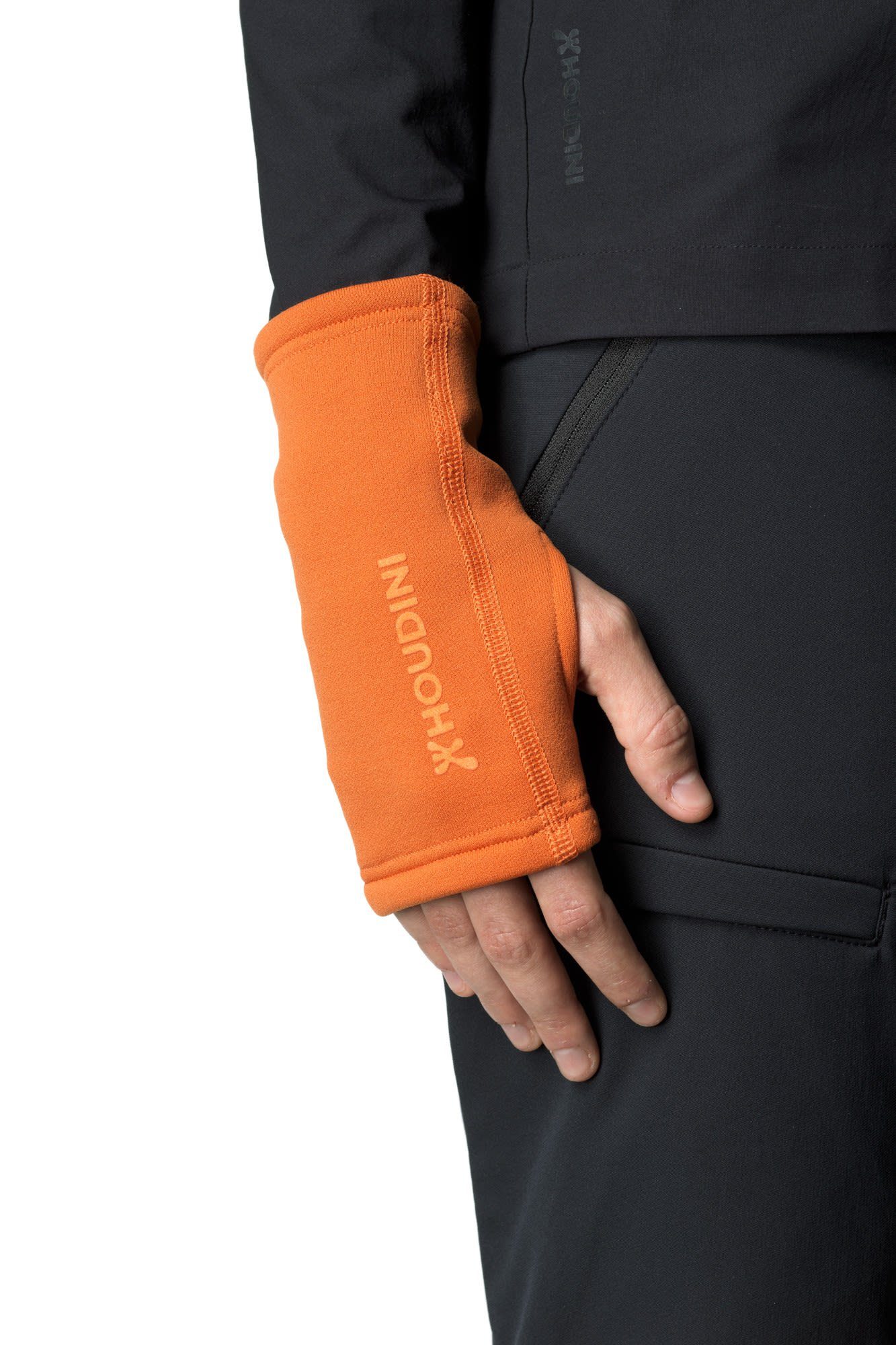 Houdini Beinlinge Houdini Power Wrist Gaiters Burned Accessoires Orange