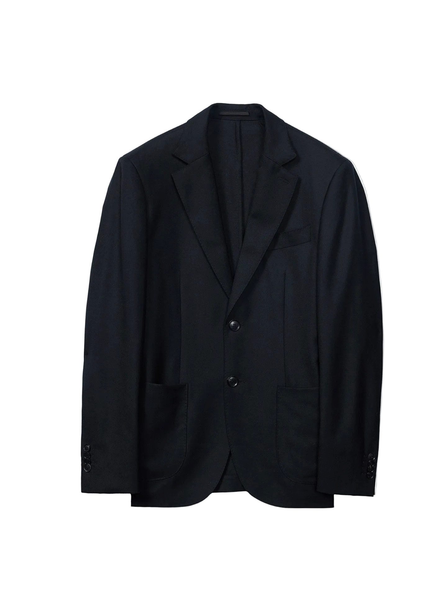 Blusenblazer Einreihiger Herren-Blazer aus Kaschmir