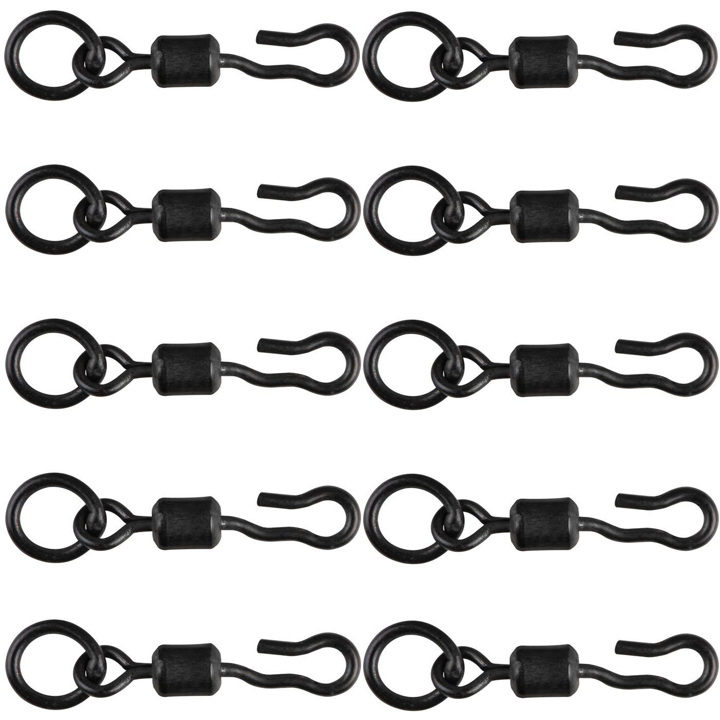 Schnurverbinder Fox Edges Kwik Change Hook Swivels - 10 Karpfenwirbel