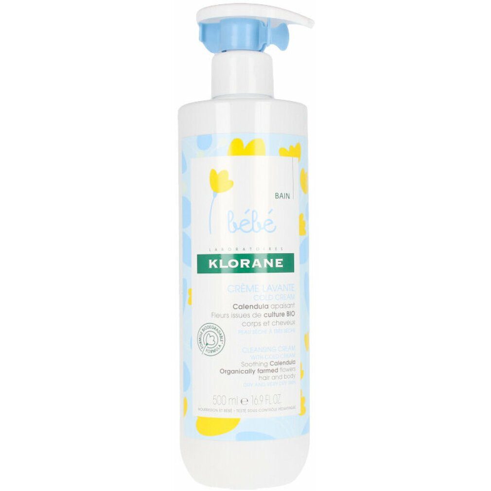KLORANE Körperpflegemittel (500 Reinigungscreme Baby ml) Klorane