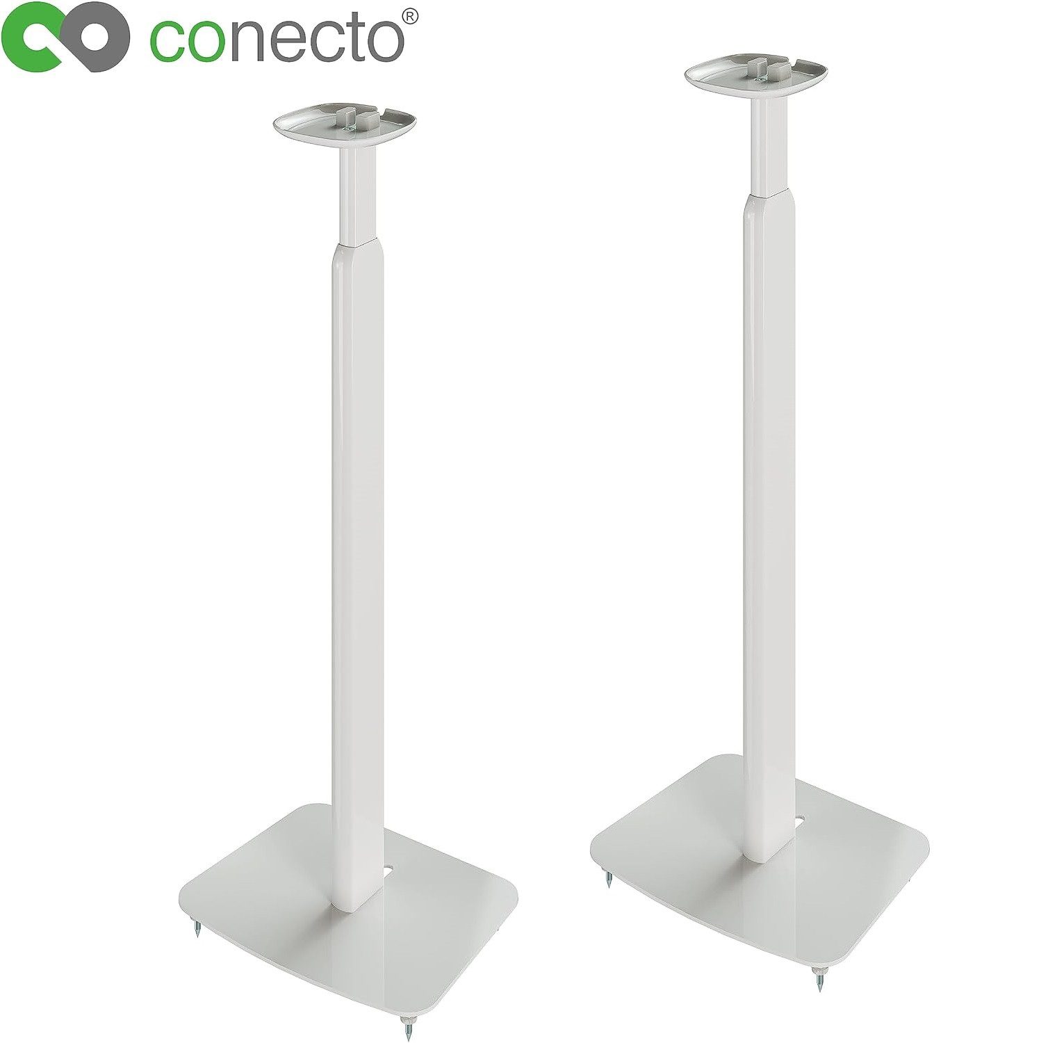 conecto Lautsprecher-Wandhalterung conecto höhenverstellbarer Lautsprecherständer für SONOS ONE® und