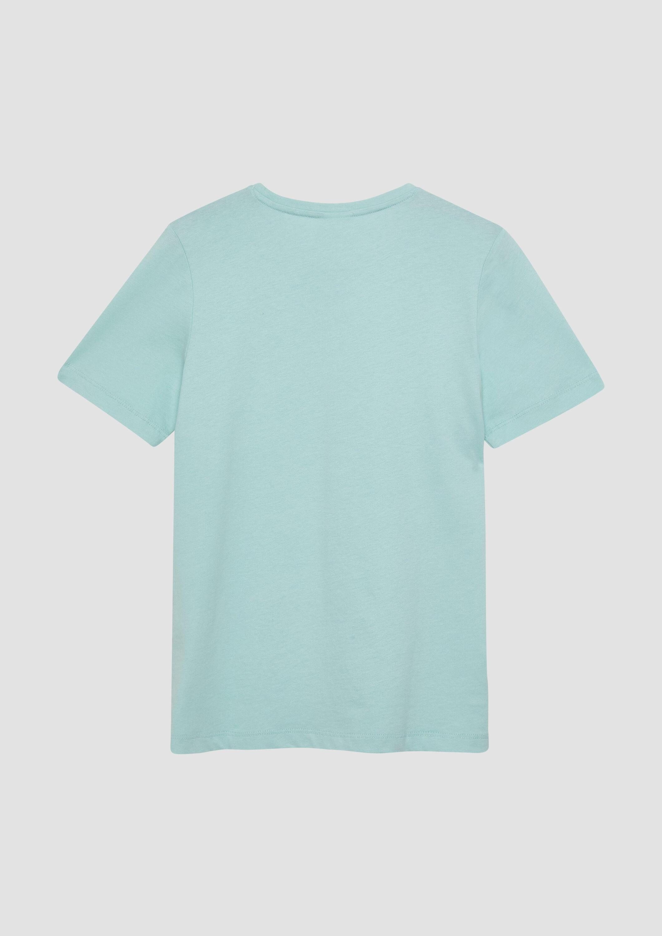 s.Oliver Kurzarmshirt T-Shirt T-Shirt mit Fußball-Print