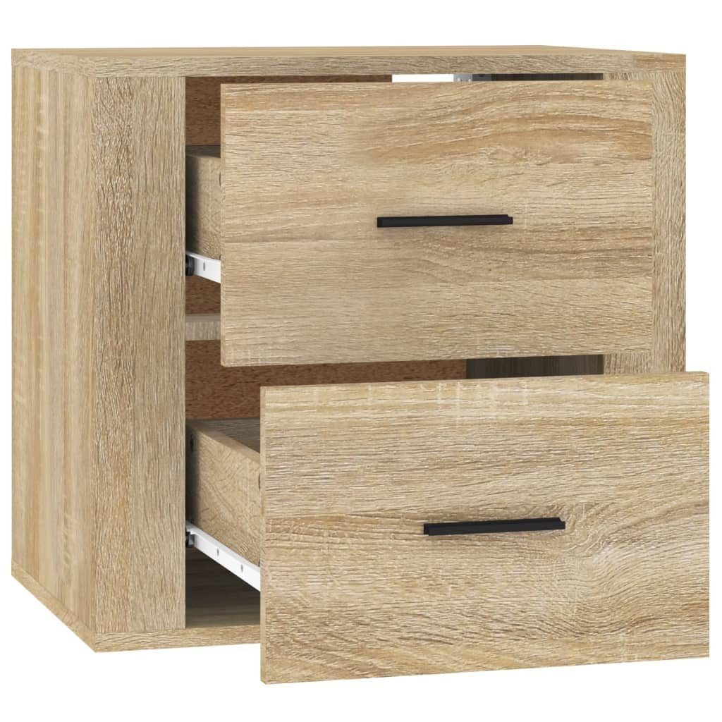 Wand-Nachttisch Sonoma-Eiche cm 50x36x47 (1-St) Eiche Fächerschrank Sonoma vidaXL