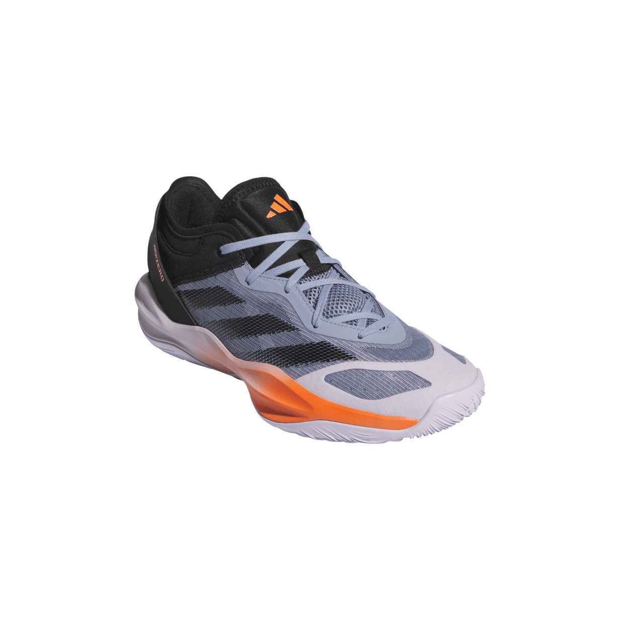 adidas Performance Hallen-Indoorschuhe Adizero Select 2.0 (Basketball) silber/orange Badmintonschuh