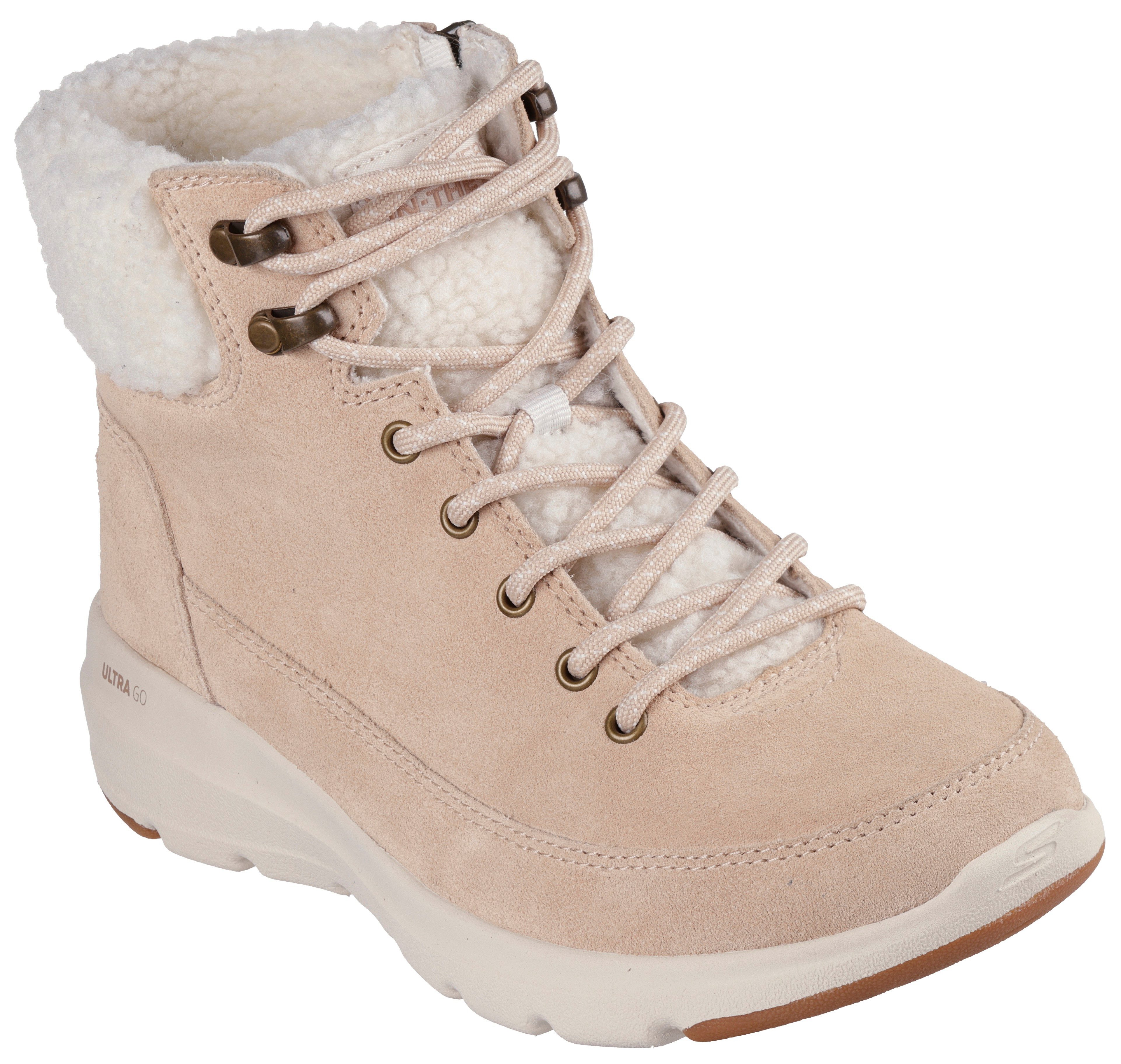 Skechers GLACIAL ULTRA Winterboots Winterschuh, Snowboots, Schnürstiefel mit 3M Scotchgard-Imprägnierung