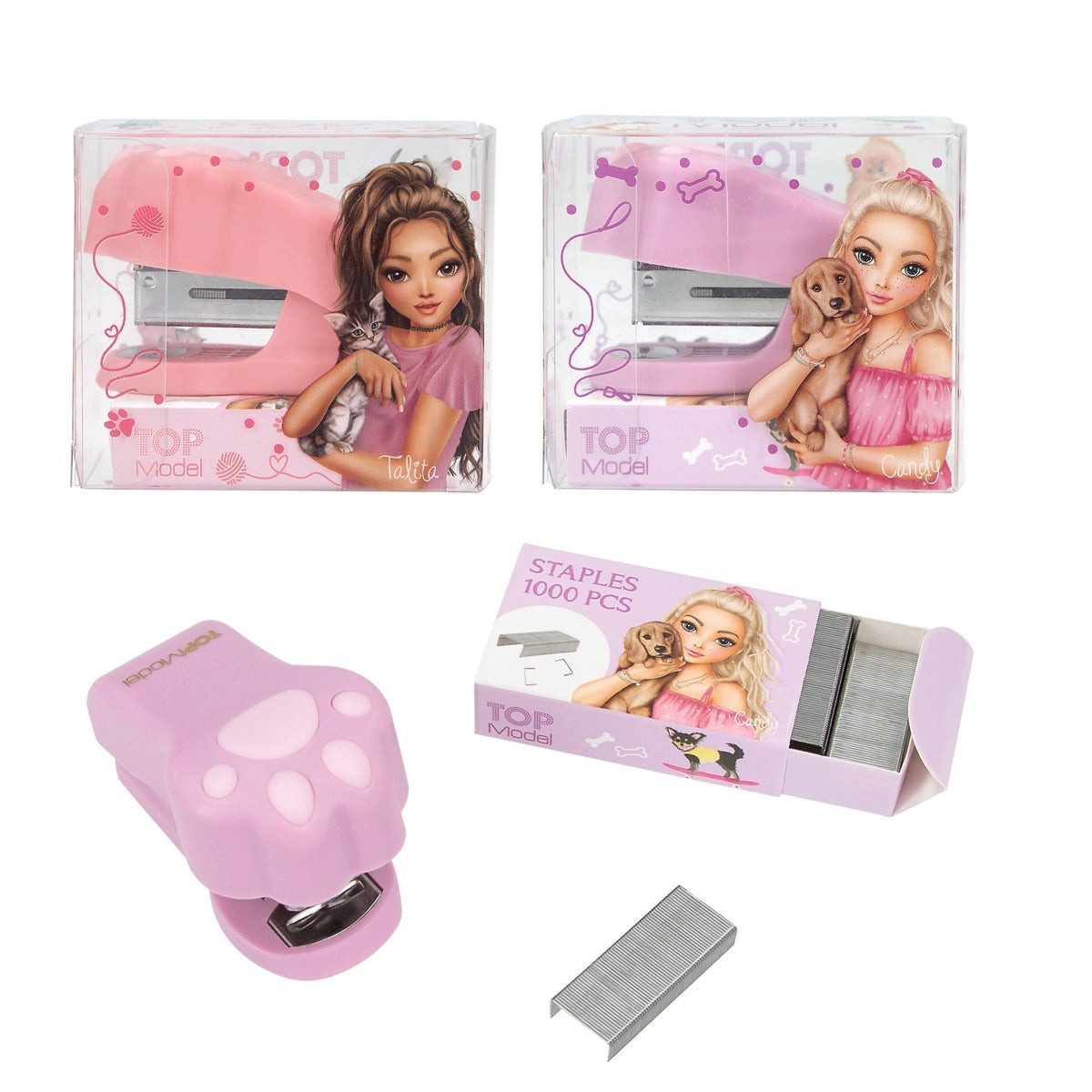 Spiel TOPModel Mini-Tacker Set KITTY & DOGGY