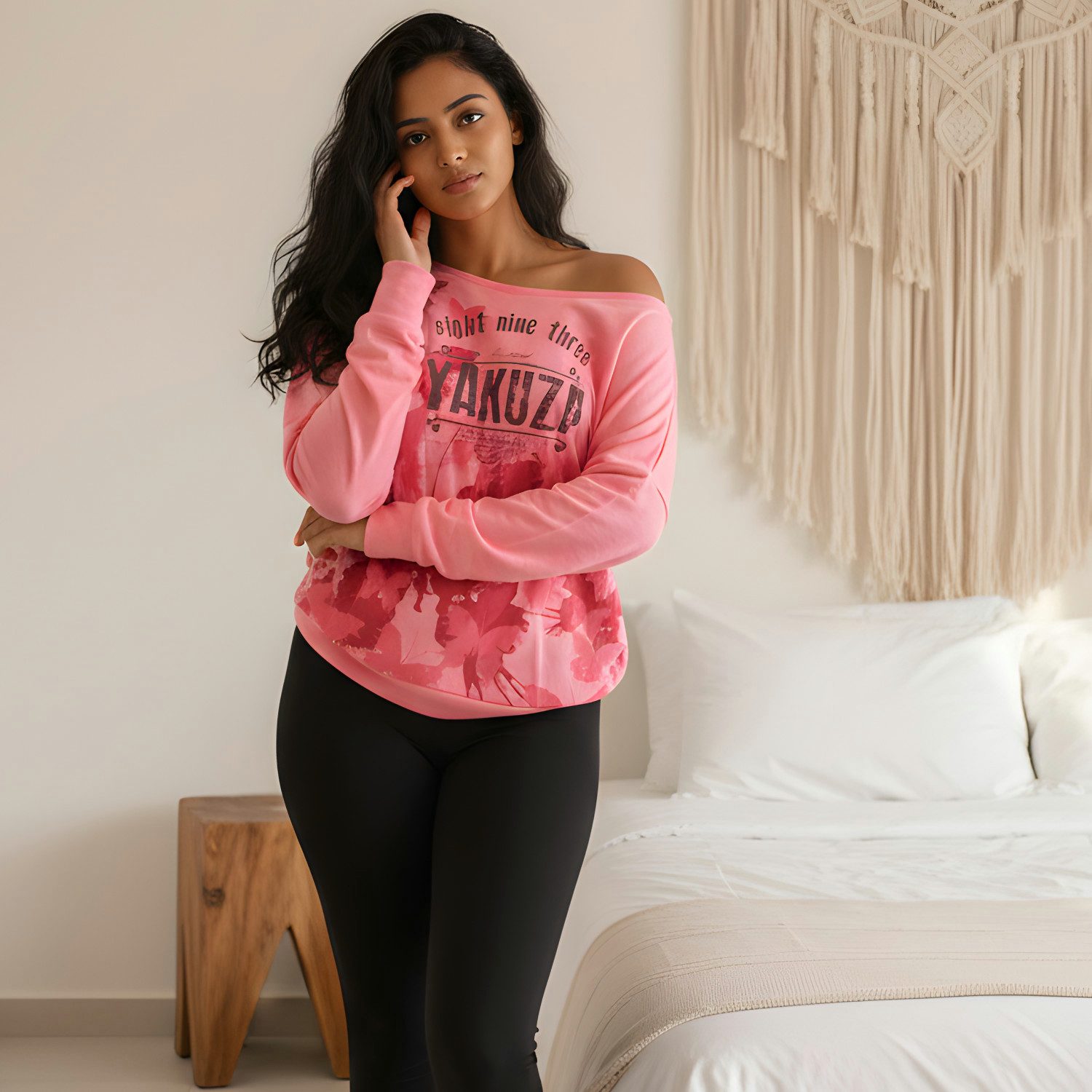 YAKUZA Langarmshirt Butterfly Reign im Boyfriend Look günstig online kaufen