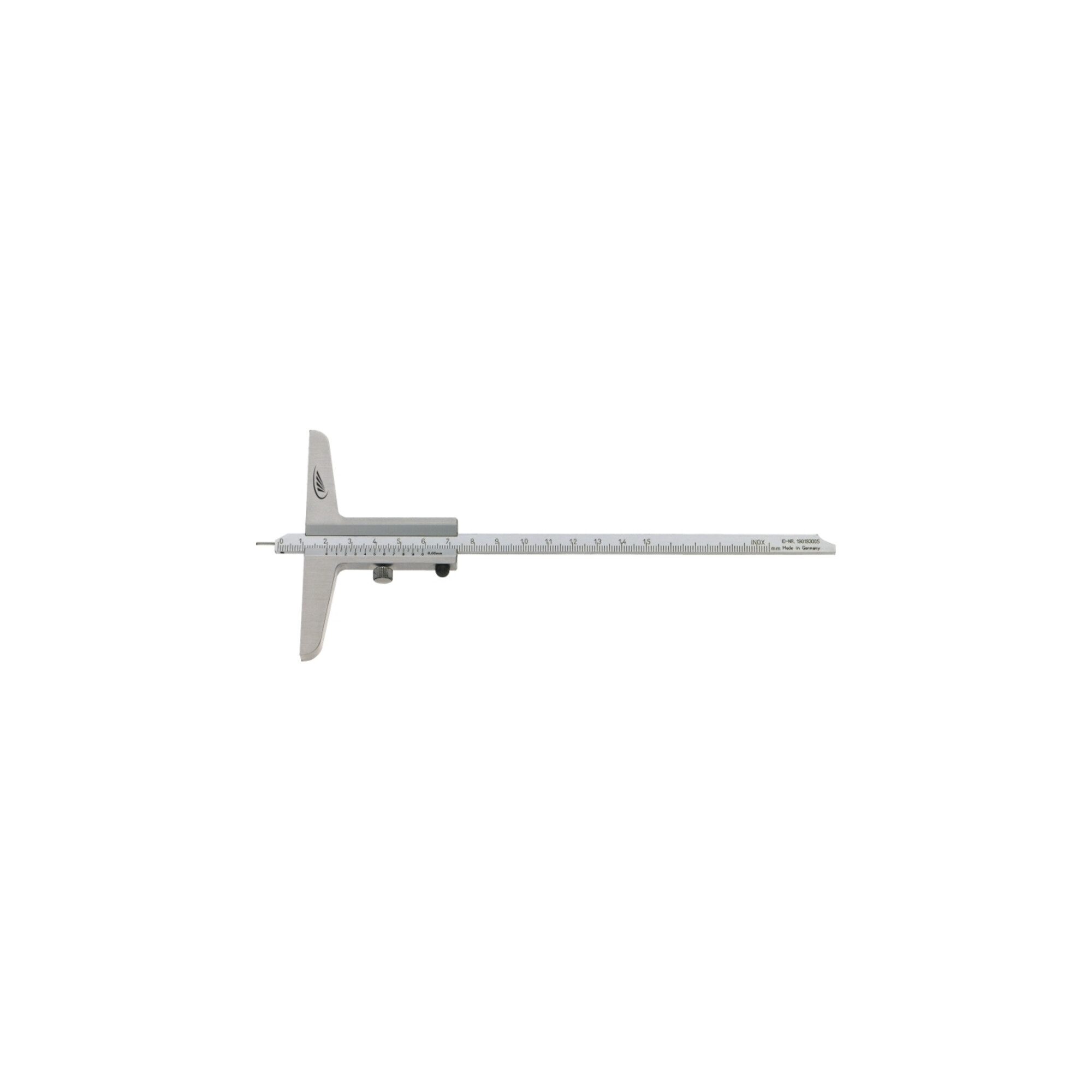 HELIOS PREISSER Messschieber Helios Preisser Tiefenmessschieber mit Messstift 200mm