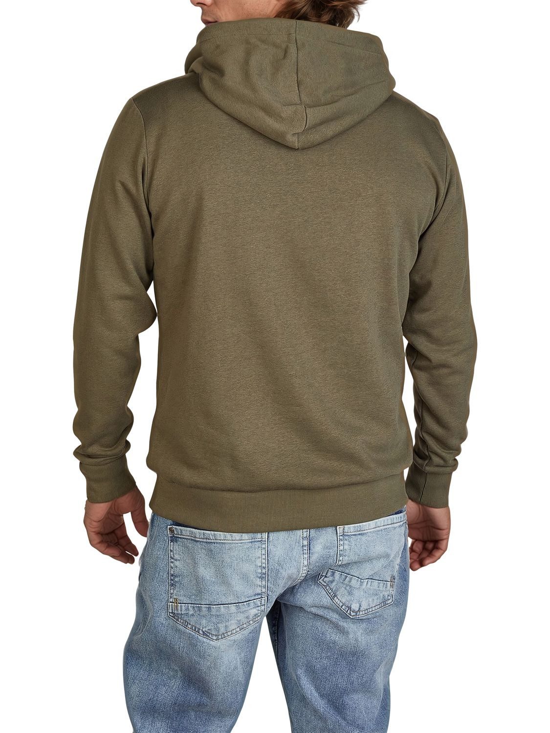 TOM TAILOR Kapuzenpullover Herren Printed Hoodie Regular Fit Streetwear Sweatshirt mit Kapuze