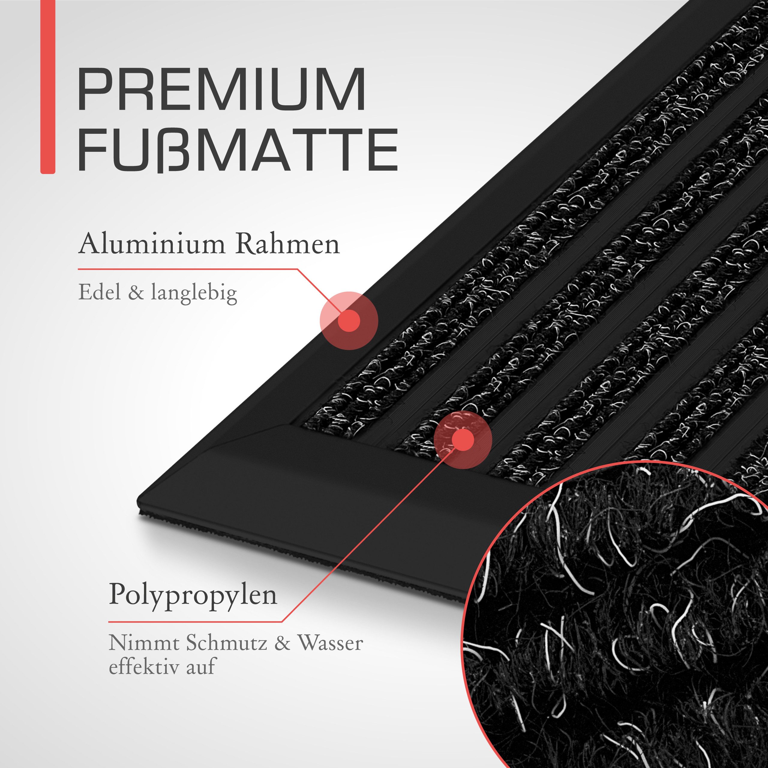 bomoe Fußmatte, Bomoe AluGant Alu Fußmatte günstig online kaufen