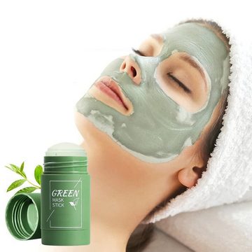 Houhence Gesichtspflege Grüntee-Masken für das Gesicht Gesichtsmaske Stick