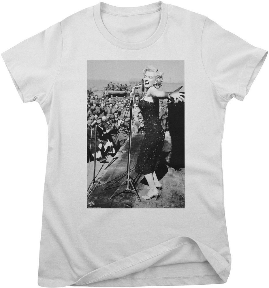 Marilyn Monroe T-Shirt Crowd Stopper Photo Girly Tee