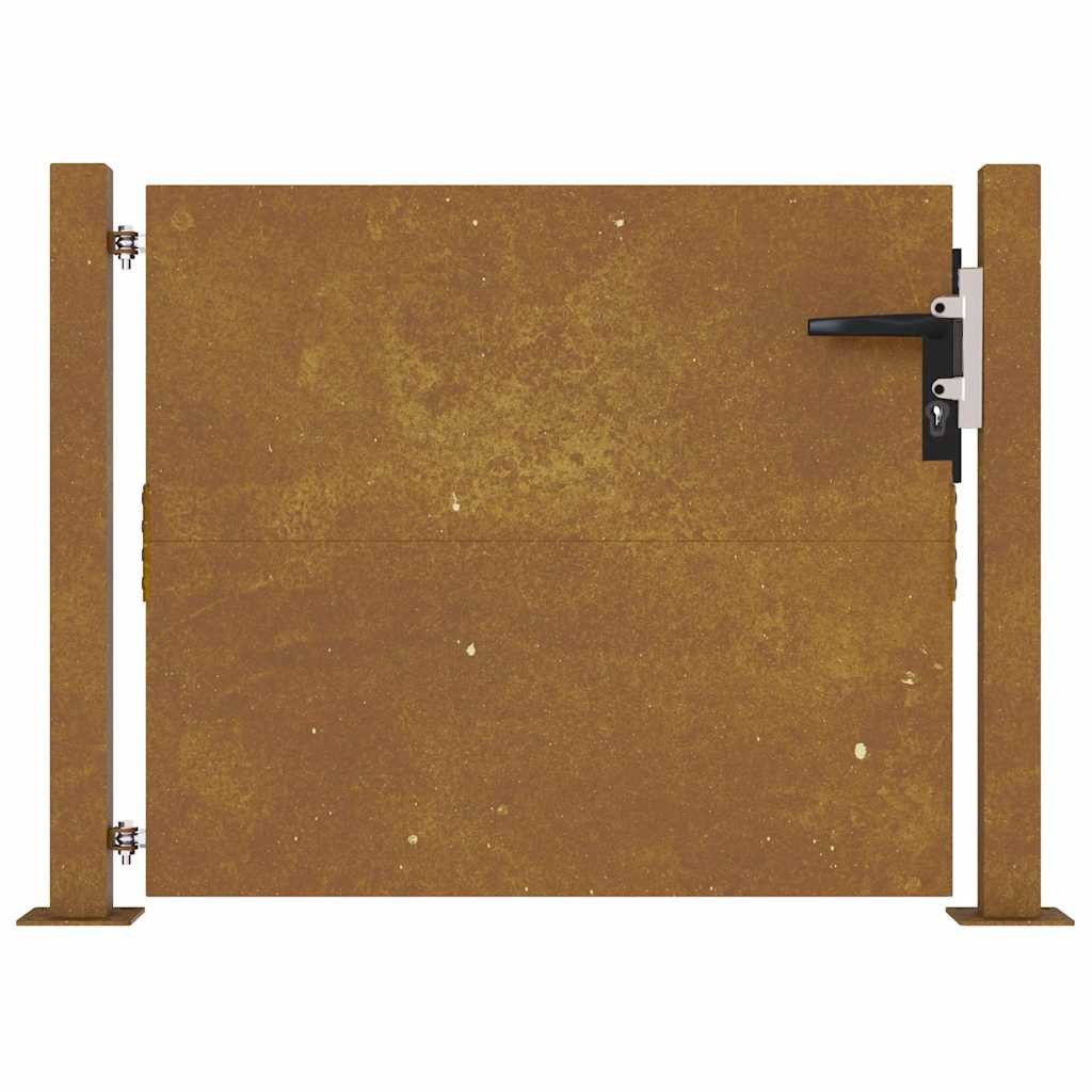 vidaXL Gartentor Gartentor 105x80 cm Cortenstahl günstig online kaufen