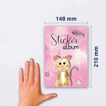 Avery Zweckform Stickerbuch AVERY Zweckform ZDesign KIDS Stickeralbum "Katze", DIN A5