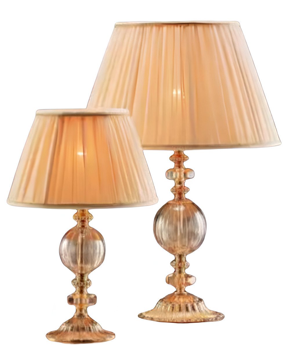 Xlmoebel Tischleuchte Moderne Luxus Tischlampe mit Kristallverzierung für das Wohnzimmer -, Hergestellt in Europa