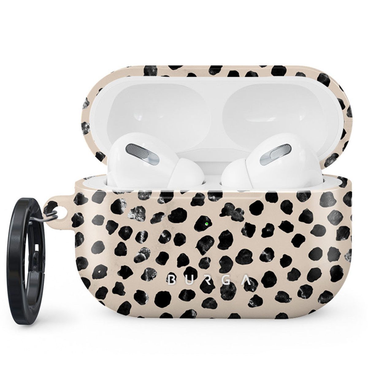 BURGA Kopfhörer-Schutzhülle Burga Hard Case für das Apple AirPods Pro 2 - Almond Latte