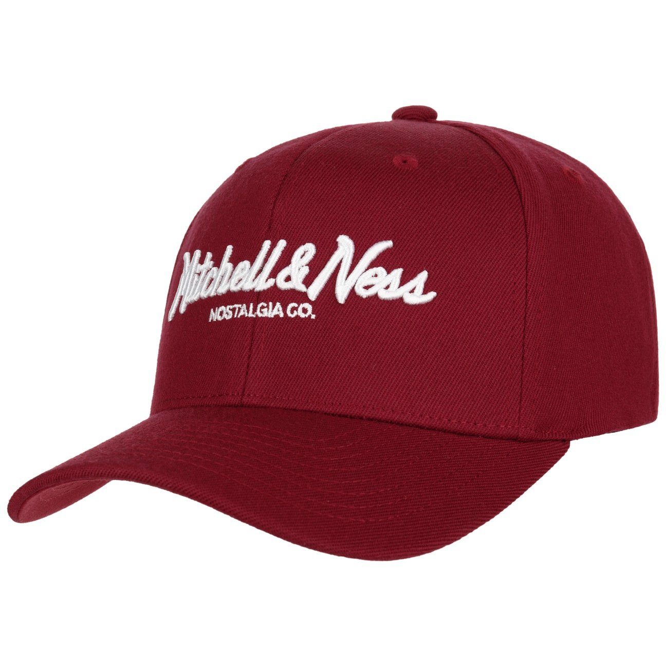 Mitchell Snapback Ness (1-St) & Cap bordeaux Baseball Basecap