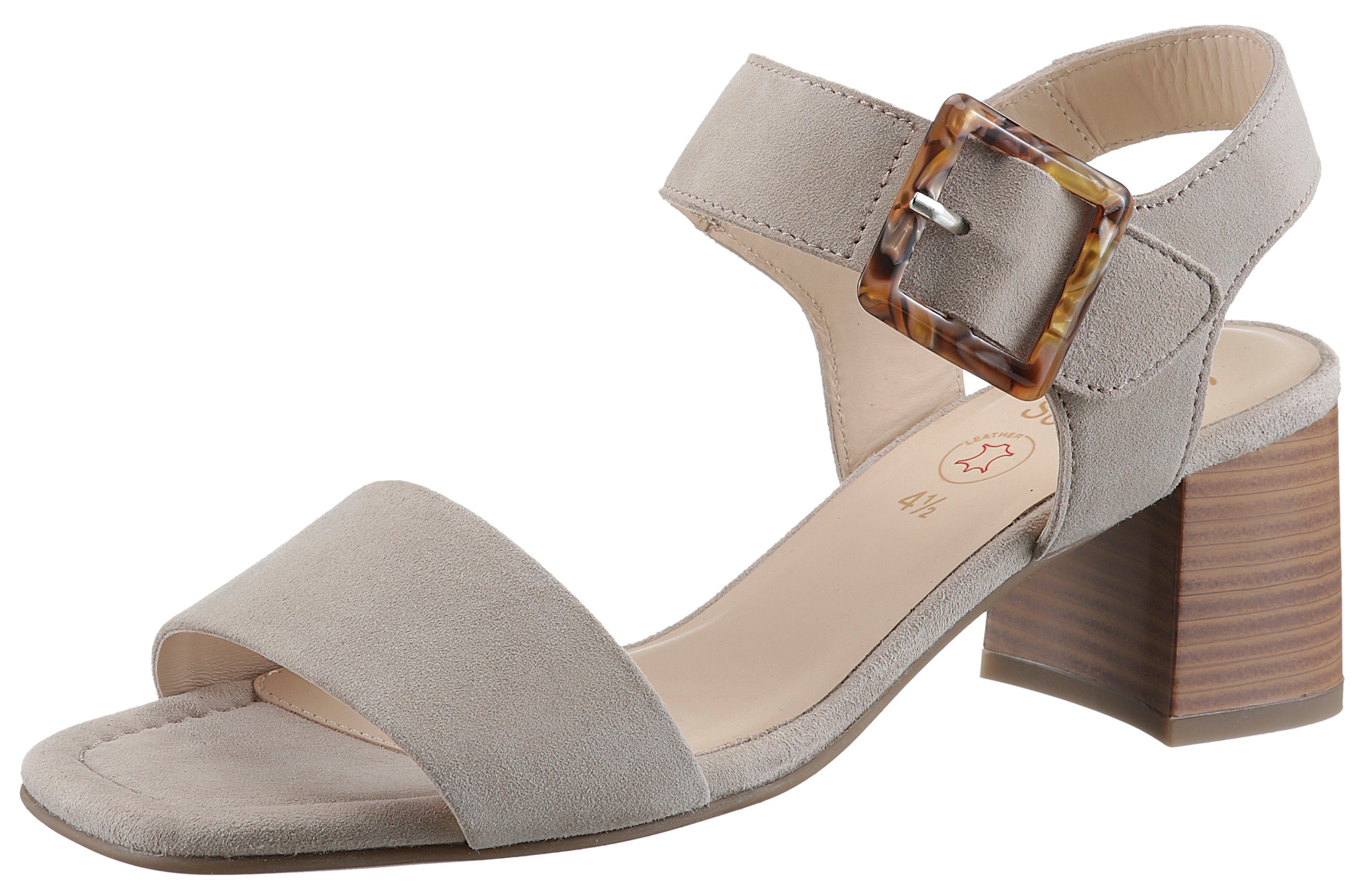 Ara BRIGHTON Sandalette, Sommerschuh, Sandale, Blockabsatz, in Bequemweite H (sehr weit)