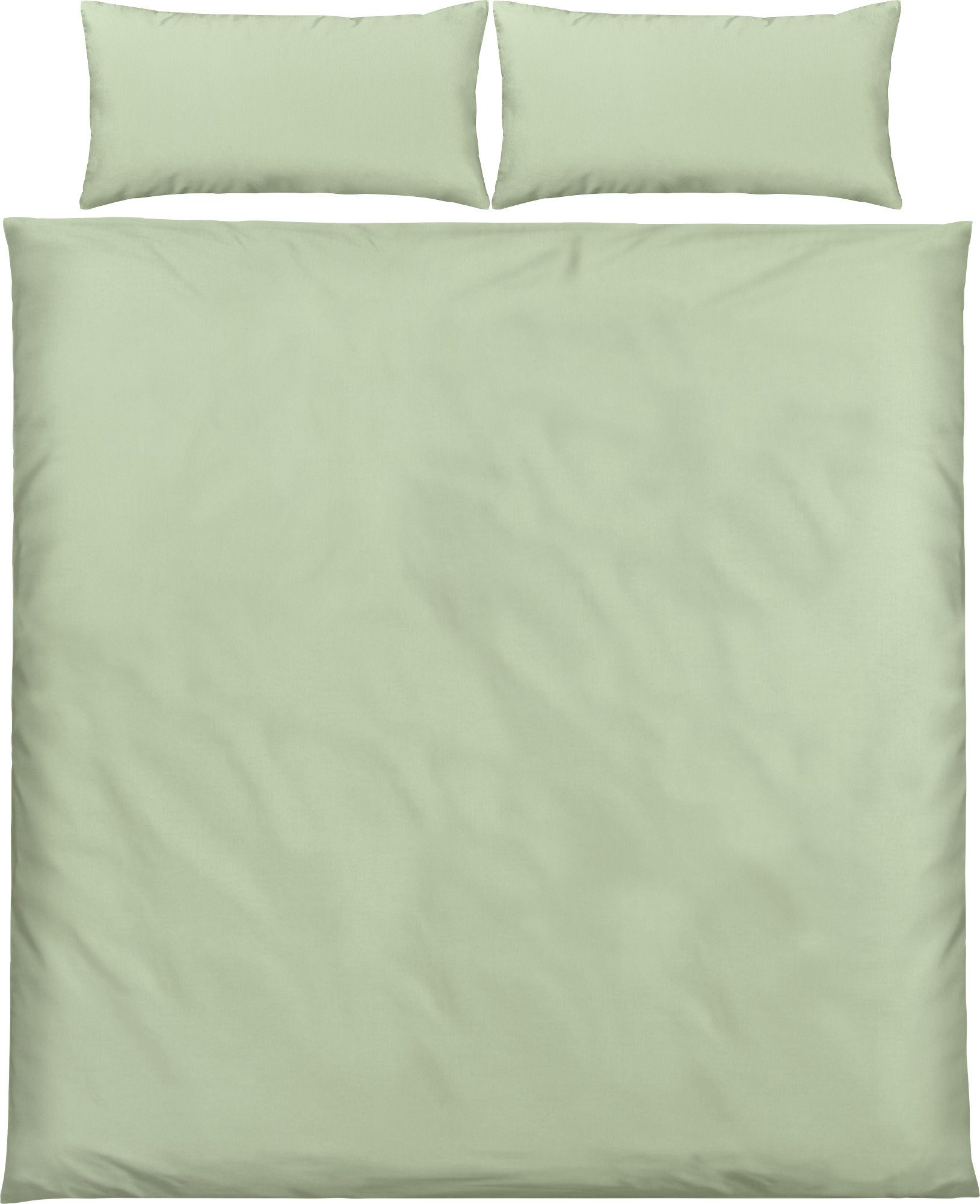 Erwin Müller Bettwäsche Bettwäsche "Landshut", Mako-Satin, Uni
