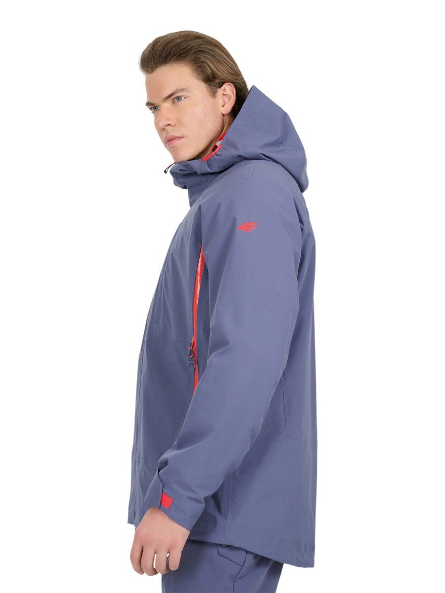 4F Regenjacke M1009 (wasserdicht, atmungsaktiv) marineblau Herren