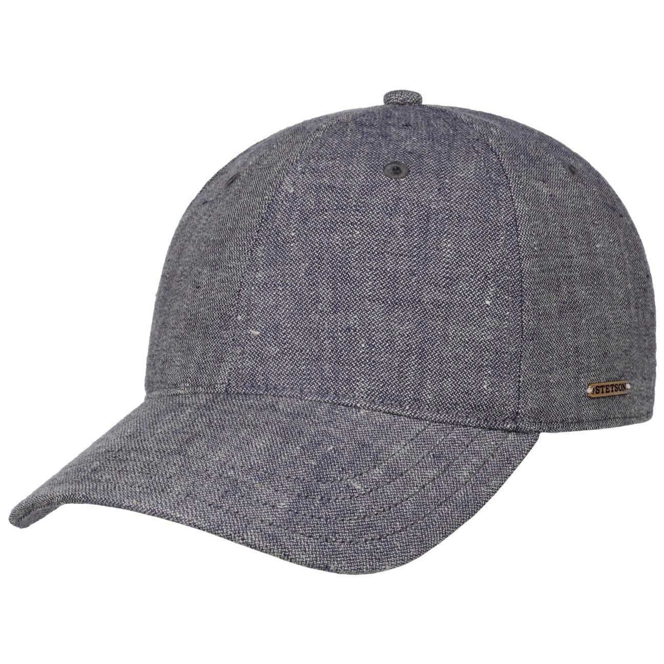 Stetson Baseball Cap (1-St) Basecap Metallschnalle