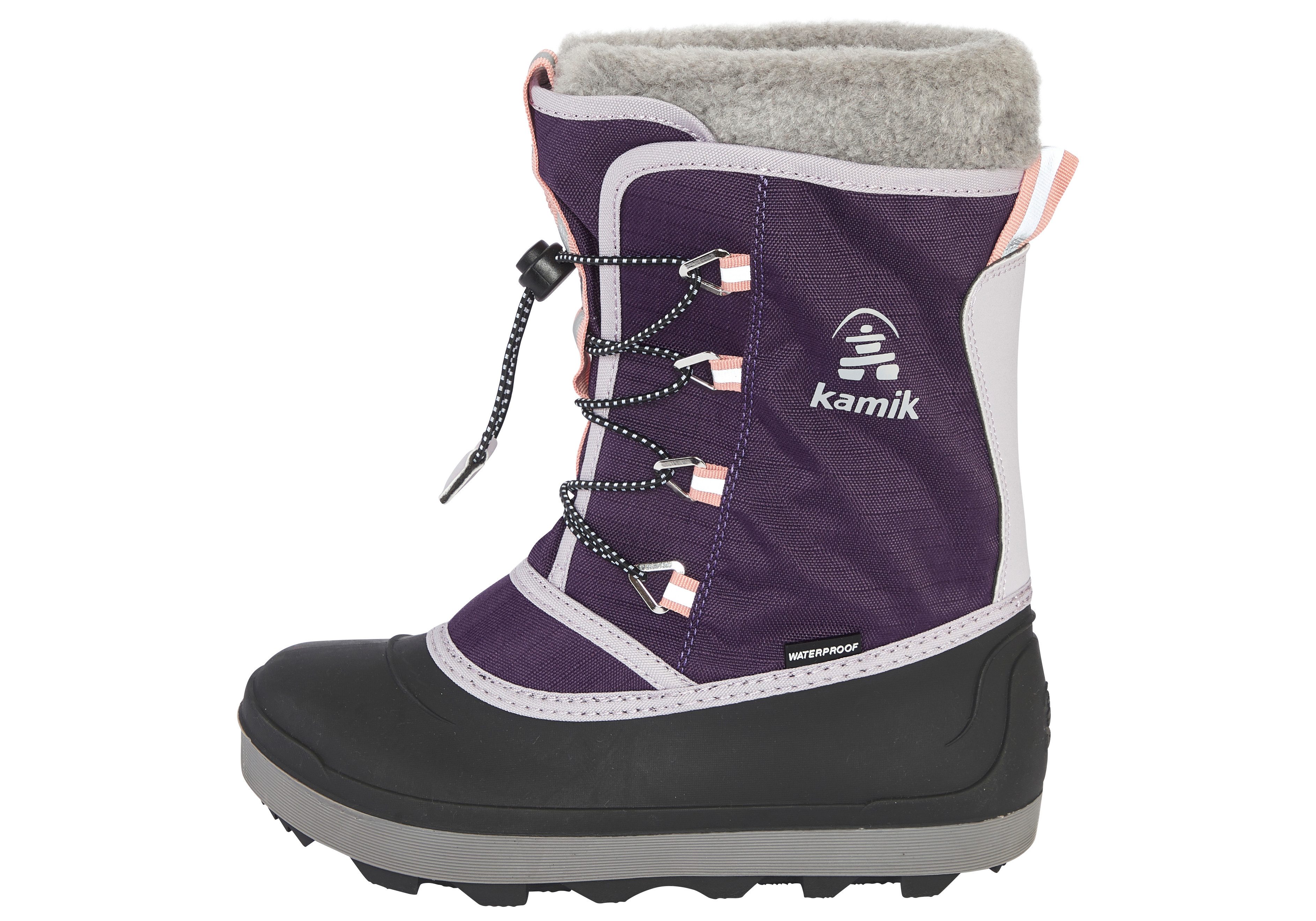 Kamik CASCADE Winterstiefel (für Kinder & Jugendliche) wasserdicht und gefüttert, wärmend, Winterboots, Winterschuhe – Bild 2 von 5