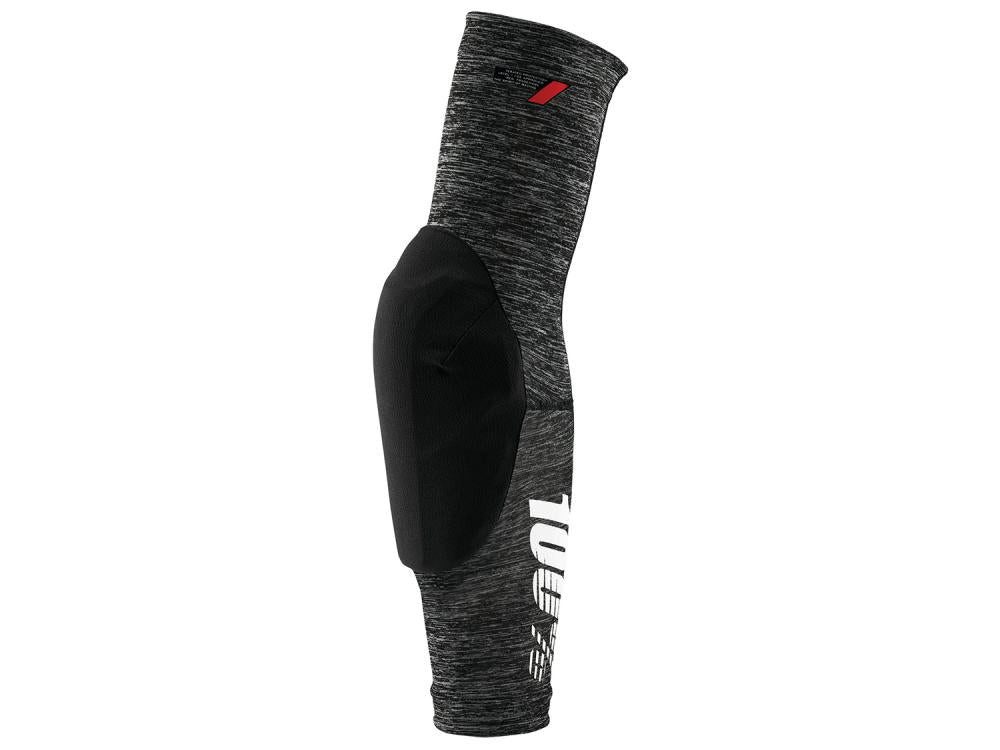 Knieschutz 100% Teratec elbow guards L Grey Heather / Black - flexible Ellbogenpr