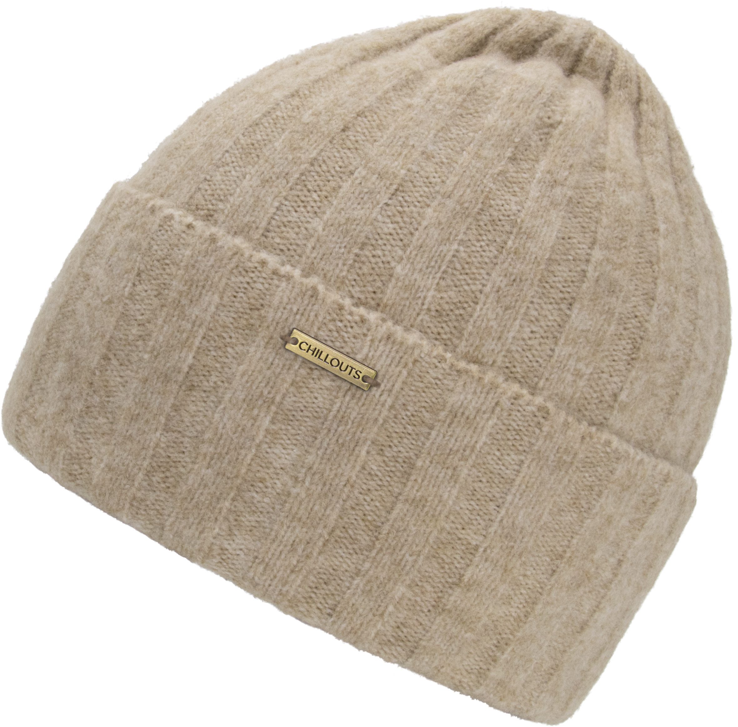 chillouts Beanie Amari Hat Wärmende Beanie mit weichem Rippstrickmuster