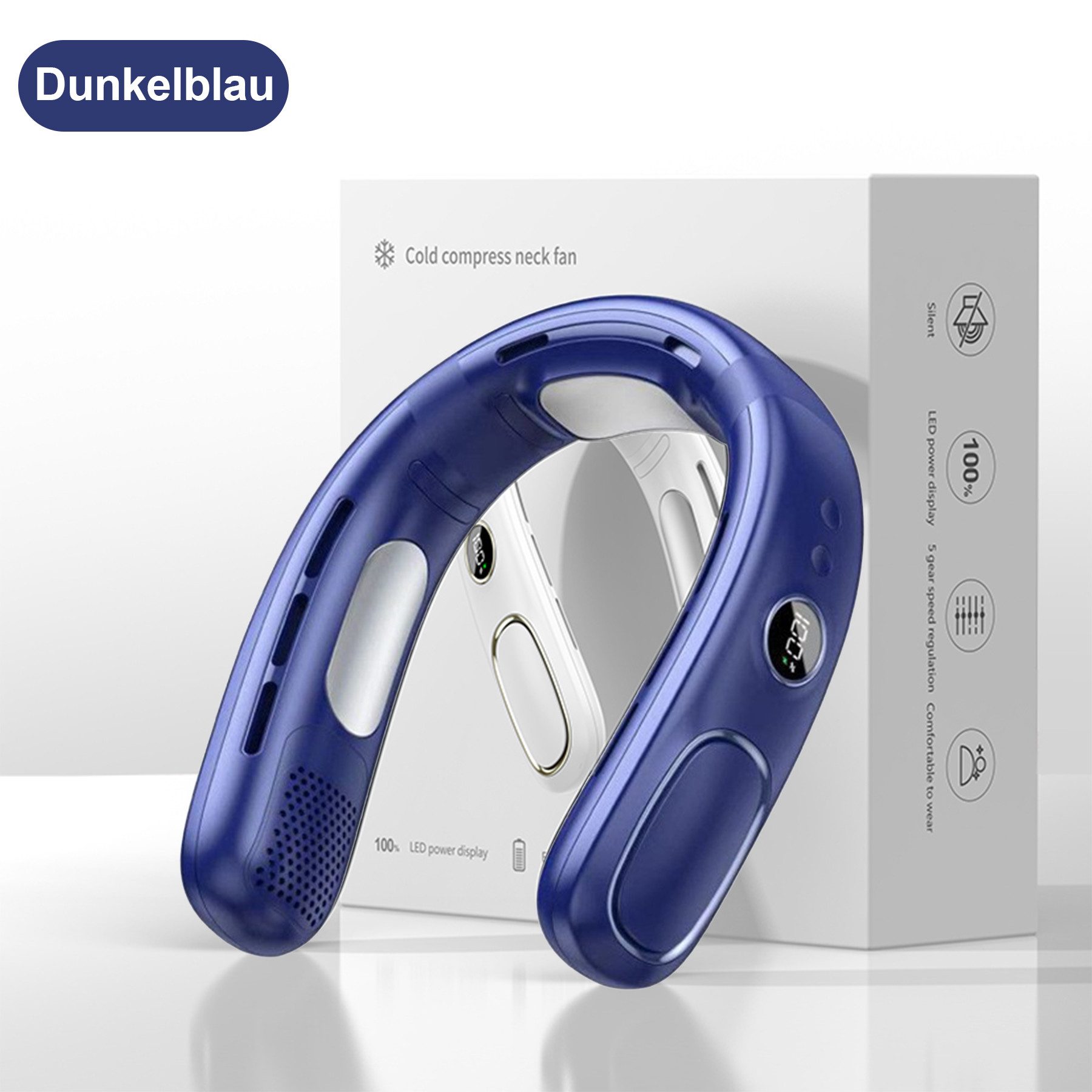 Senmudi Mini USB-Ventilator Halsventilatoren,2 Turbo 4000mAh günstig online kaufen
