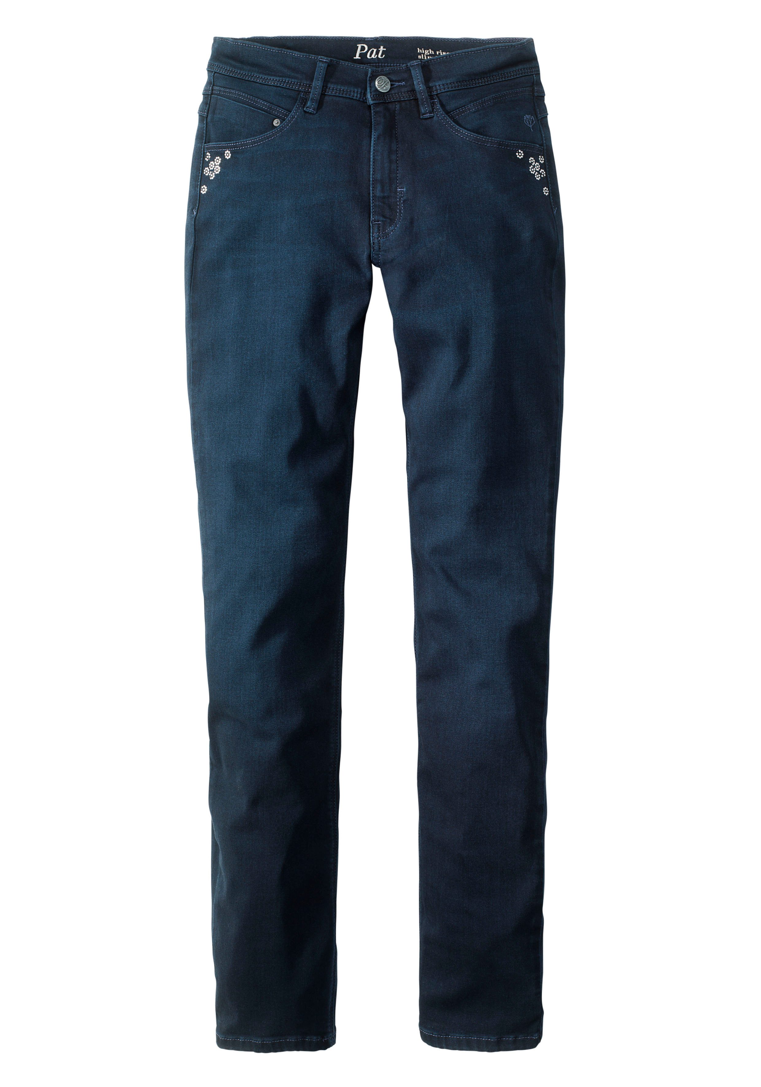 Paddock's Stretch-Jeans PADDOCKS PAT soft denim cozy dark blue 60376 4114.5462