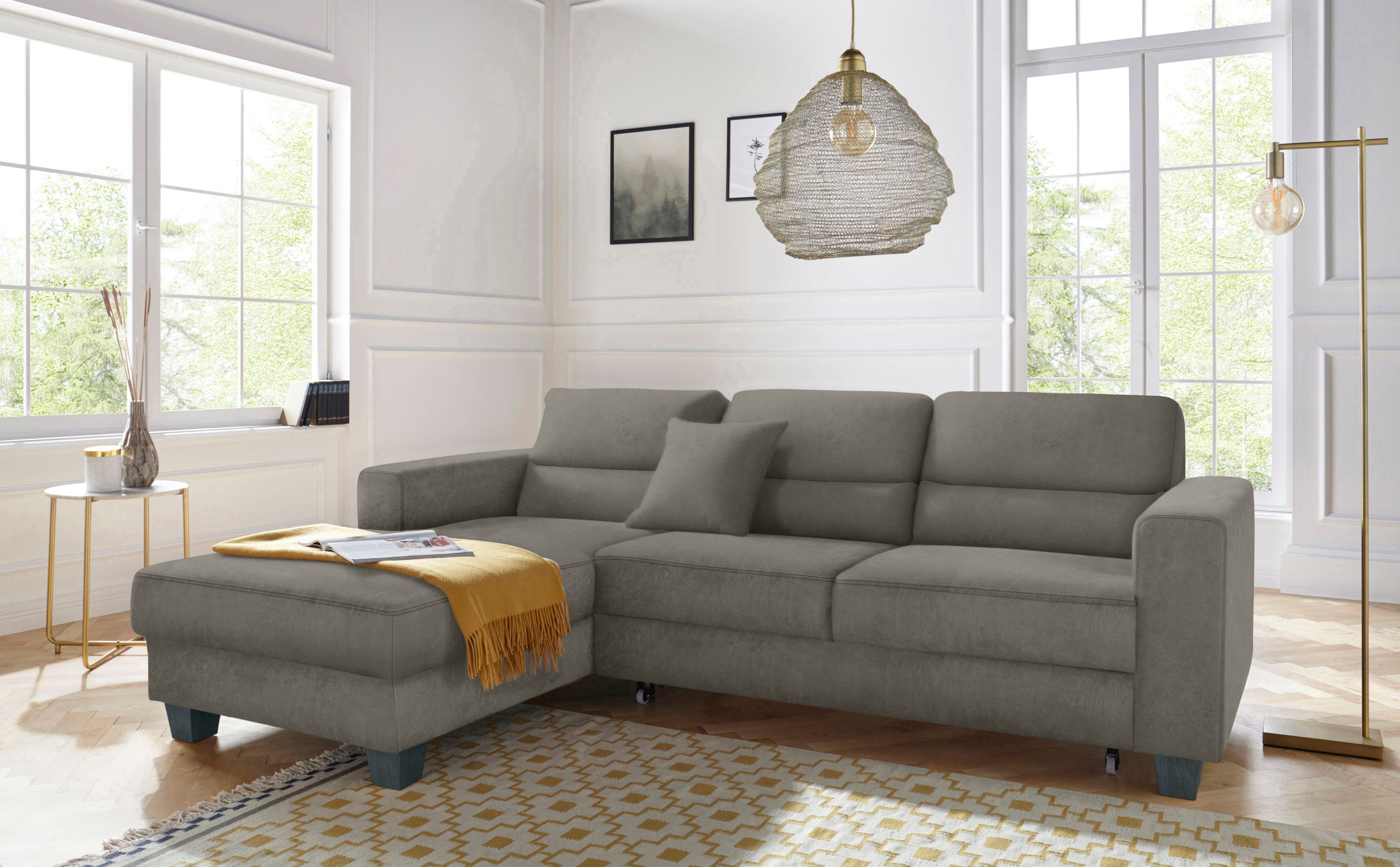 TRENDMANUFAKTUR Ecksofa Chamber, zeitlos und modern, günstig online kaufen
