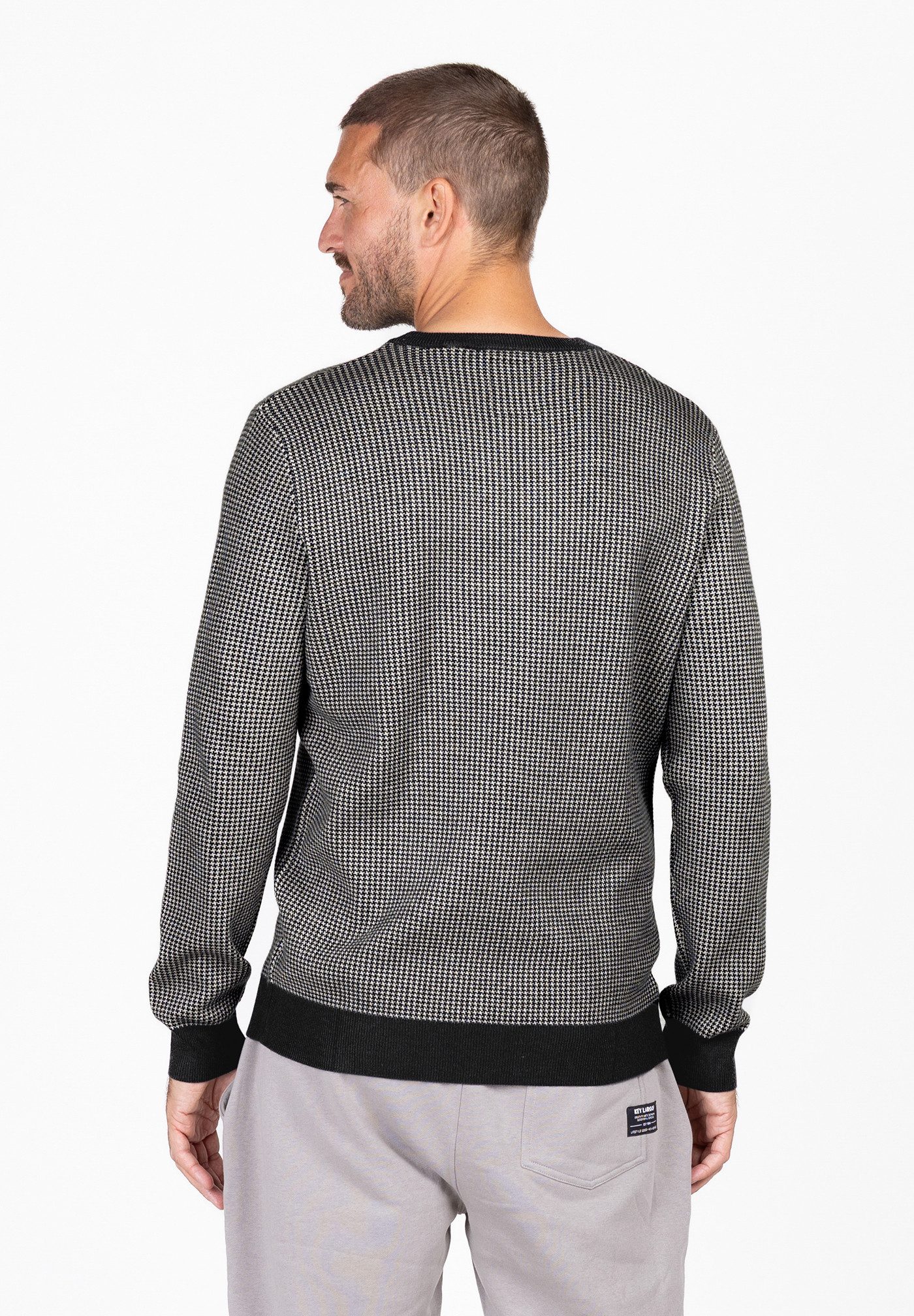 Key Largo Rundhalspullover MST KLCHELSEA round (1-tlg)