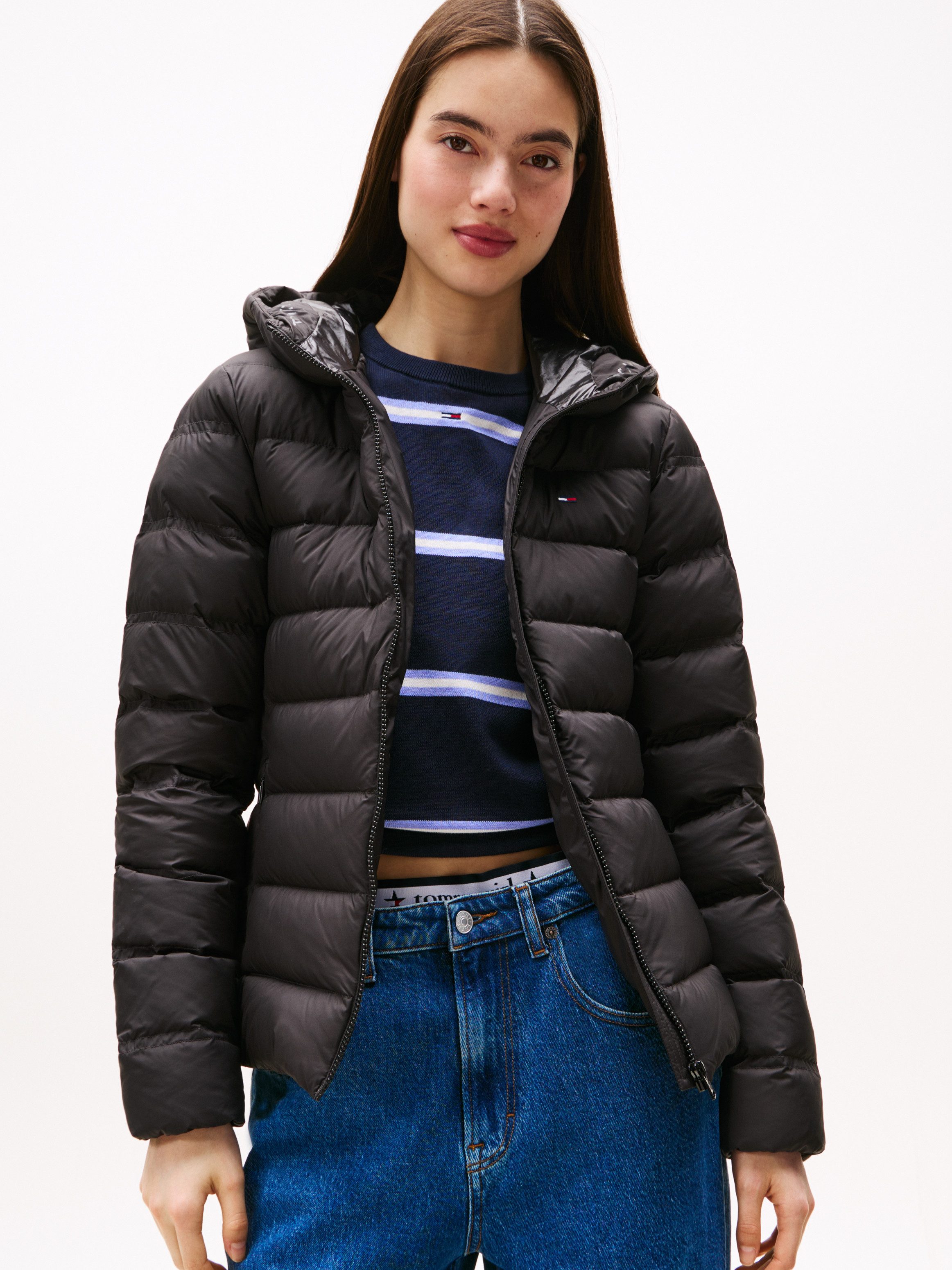 Tommy Jeans Steppjacke TJW SLIM HOOD günstig online kaufen