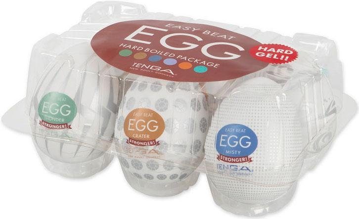 Tenga Masturbator Egg Variety, hygienisch sehr 6-tlg., Set