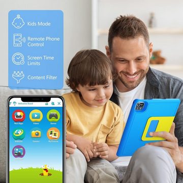 Hotlight Kinder's 6 GB RAM Augenschutz, Dual-Kamera, 5000mAh Akku - Tablet (10", 64 GB, Android 13, Kinder-Unterhaltung auf höchstem Niveau)