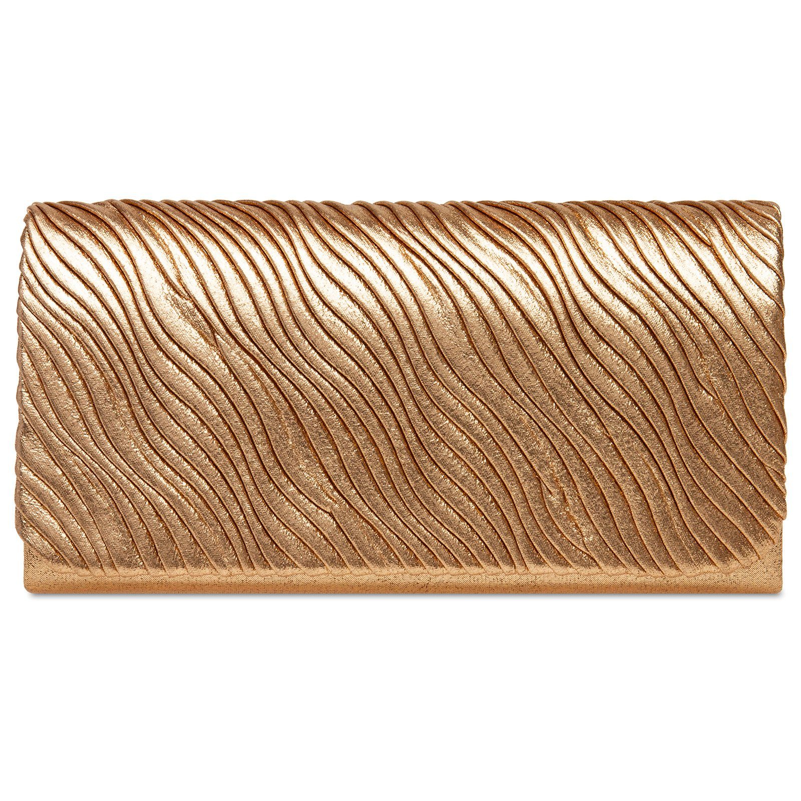 Clutch TA519 elegante Damen Satin Clutch Abendtasche Abendtasche