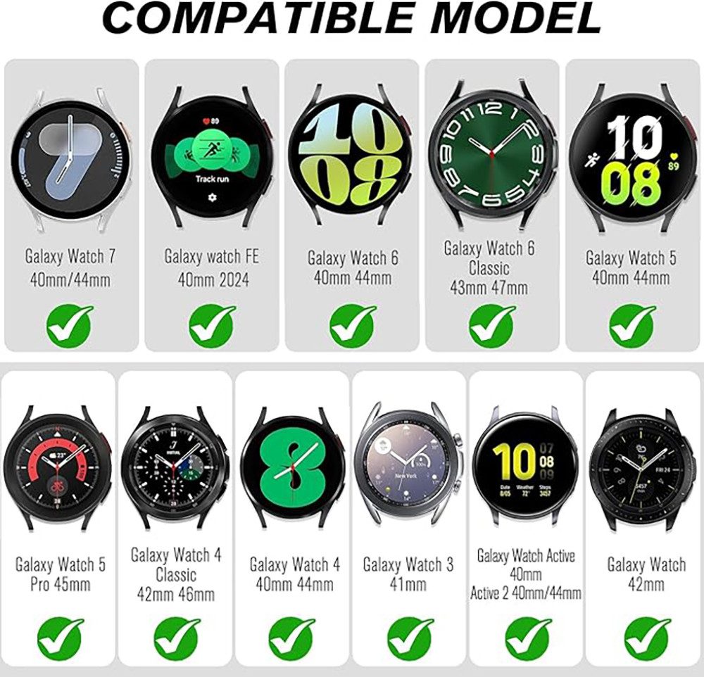 Fintie Smartwatch-Armband für Samsung Galaxy Watch 7/6/5/4 40mm 44mm, Galax günstig online kaufen