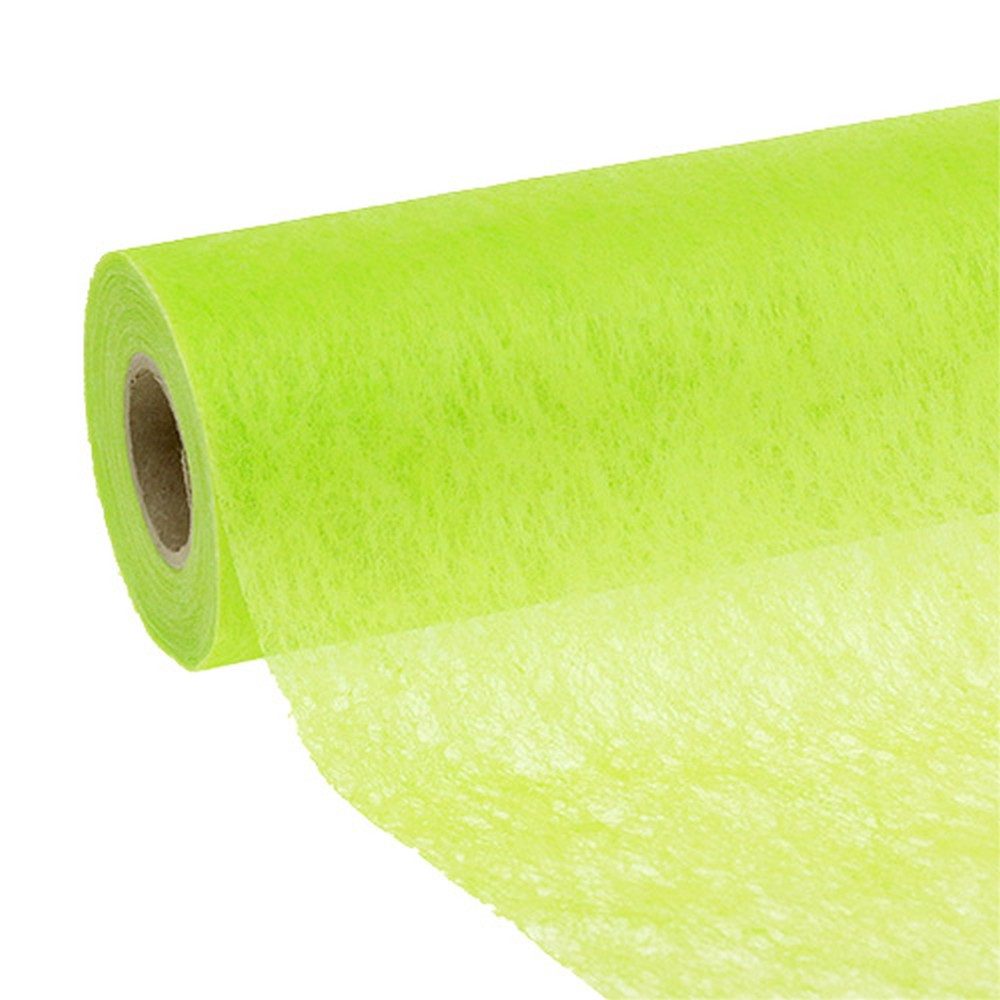 Viana Tischläufer Deko Vlies Hellgrün 23cm günstig online kaufen