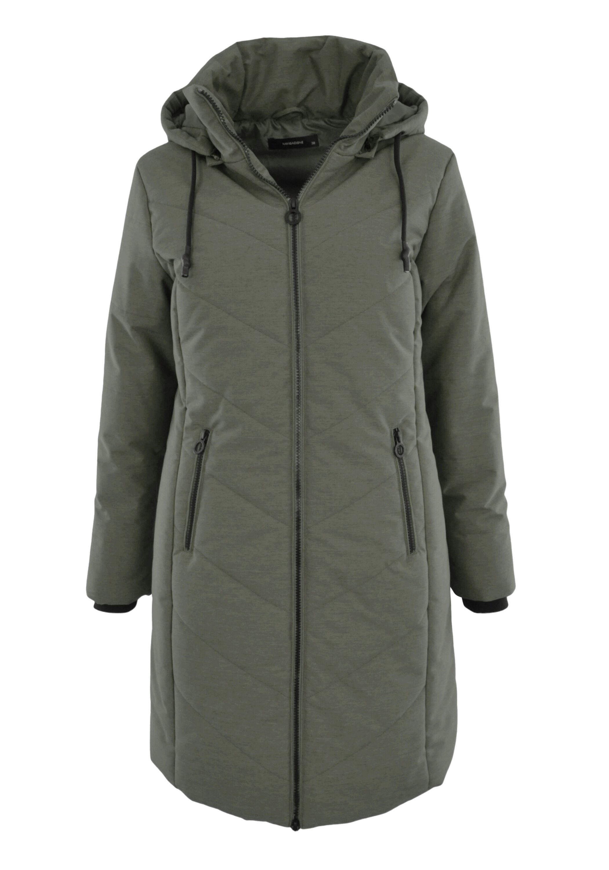 NAVIGAZIONE Langmantel in Melangeoptik günstig online kaufen